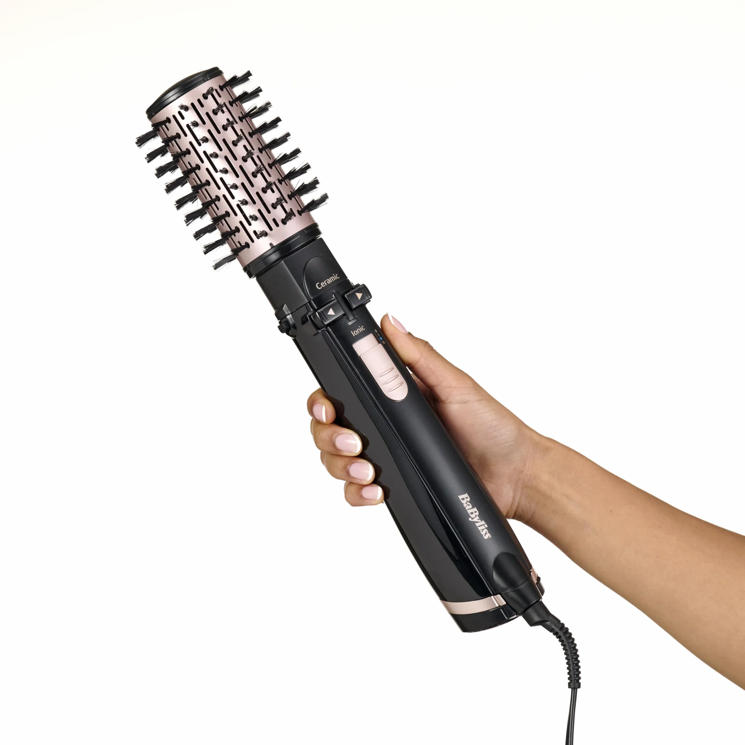 BaByliss AS200E obrotowa szczotka z gorącym powietrzem 1000 W jonowa stylizacja włosów czarna