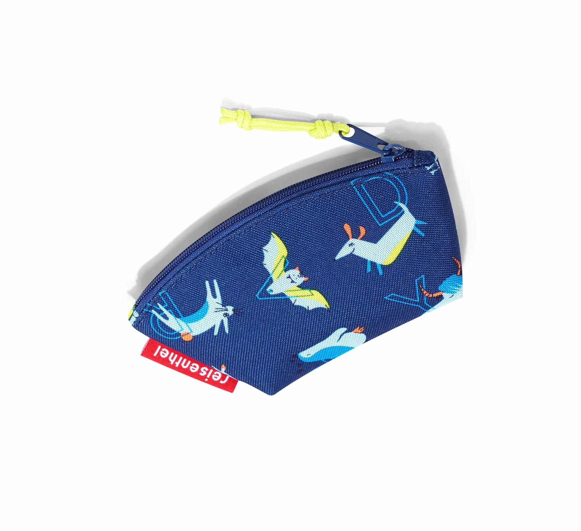 Reisenthel Coin Purse Kids Blue Wymiary: 14 x 7,5 x 2 cm, Abc Friends Blue, 14 cm, Bagaż dziecięcy
