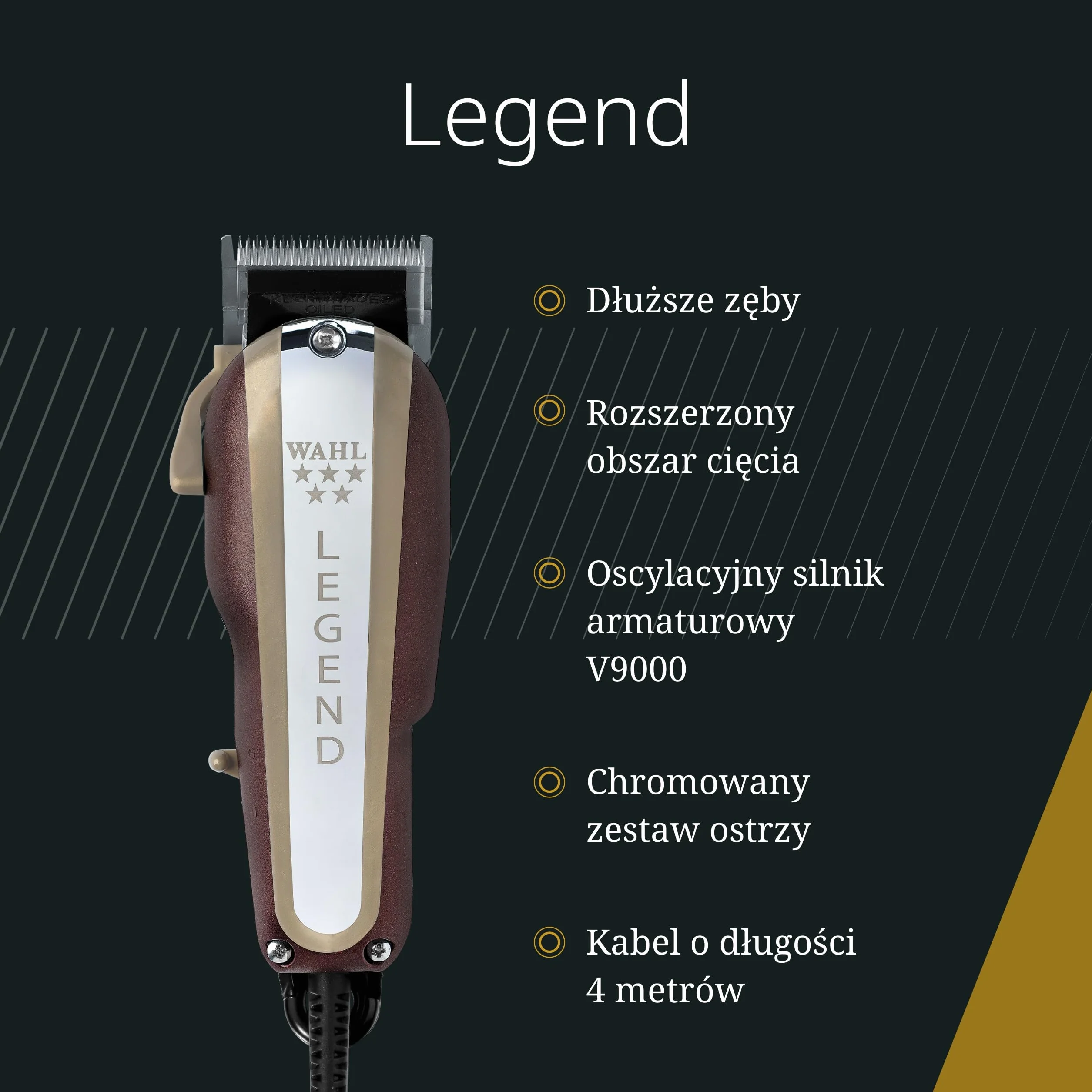 Wahl Legend Hair Clipper Professional Mains Fading Clipper