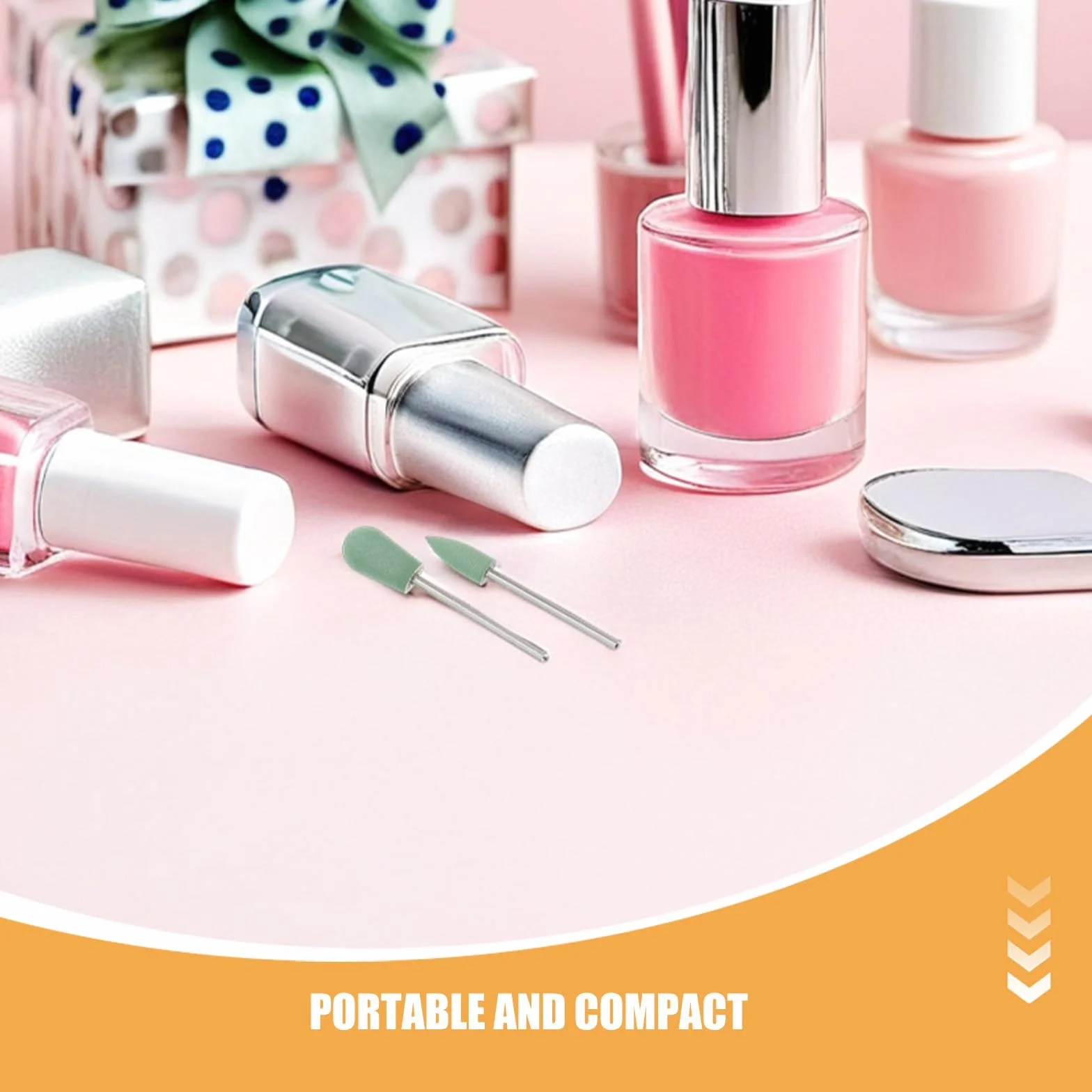2 zestawy frezów do paznokci 3/32 cala: 2,35 mm Elektryczne frezy do paznokci - pielęgnacja i skórek w salonie pedicure i manicure