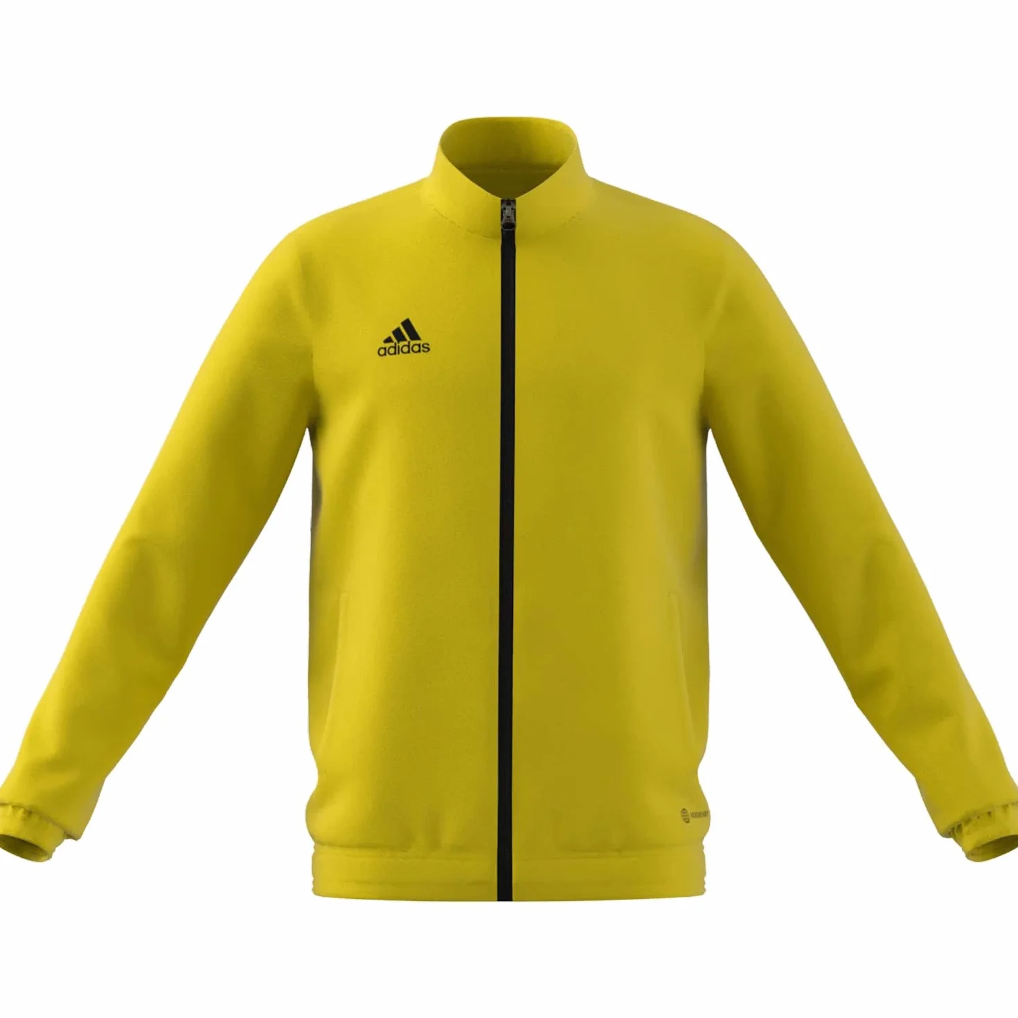 adidas Entrada 22 Track Jacket Kurtka dresowa Uniseks - dzieci,team yellow/black,15-16 lat