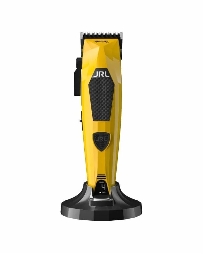 Jrl Diamante Yellow Professional bezprzewodowa maszynka do strzyżenia włosów, dostosowuje brodę, technologia Cool Blade 2025C, żółta