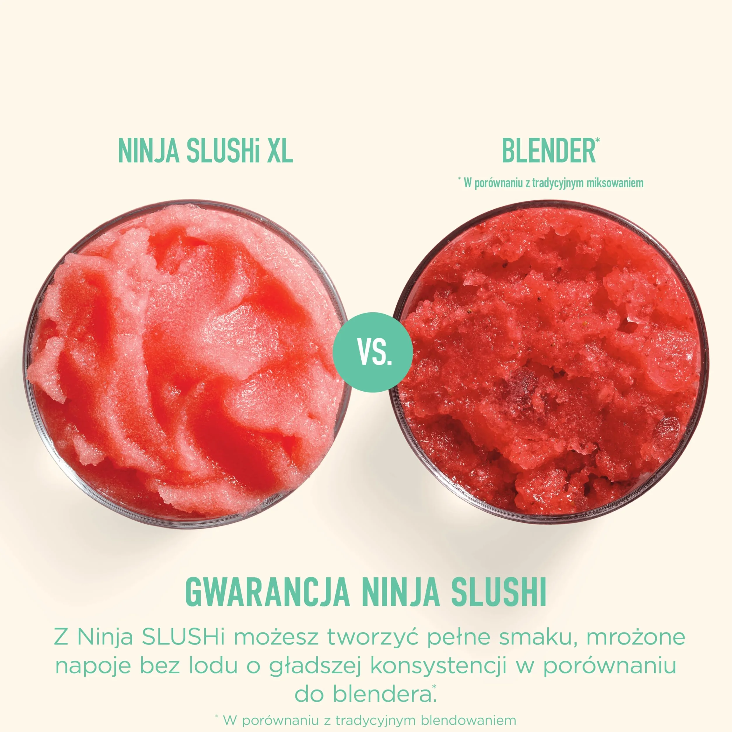Ninja SLUSHi XL wielofunkcyjna maszyna do mrożonych napojów z technologią SlushAssist, Bardzo duża pojemność 3,7l (maks. napełnienie 2840ml), Przygotuj slushie, mrożone koktajle itp. Zielony FS601EUGN