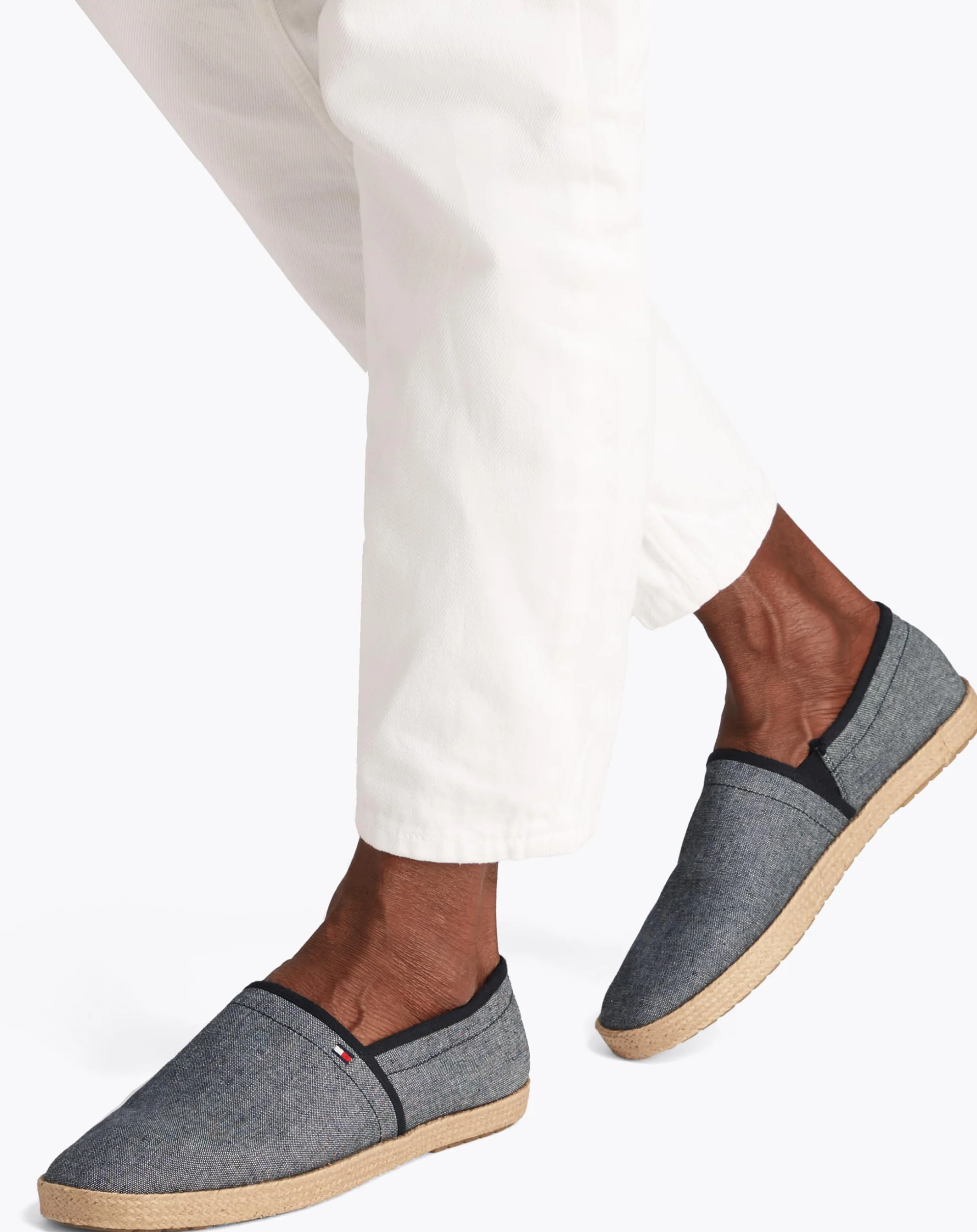 Tommy Hilfiger Mężczyźni Hilfiger Chambray EspadrilleEspadryle