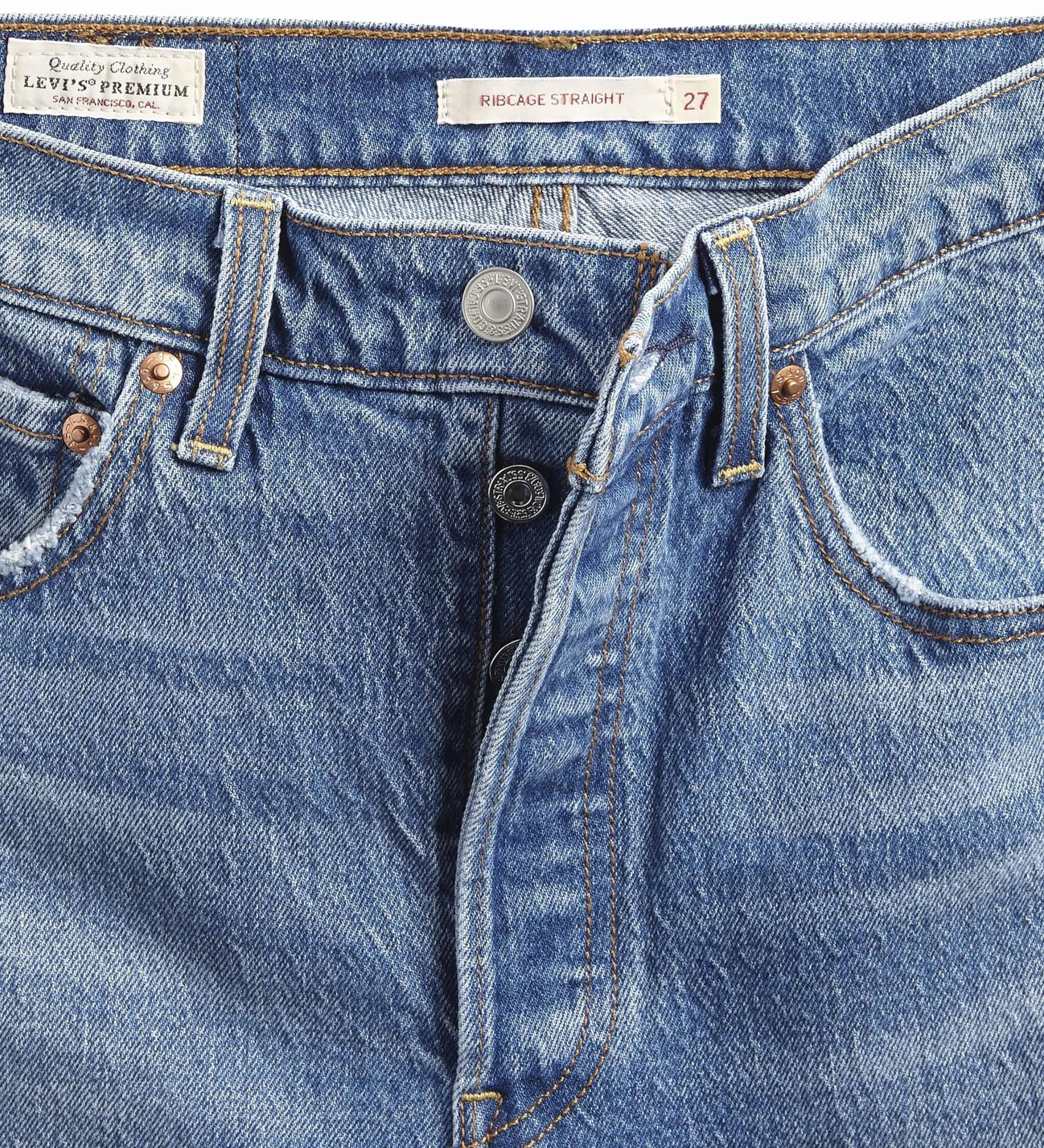 Levi's Ribcage Full Length - Dżins Kobiety