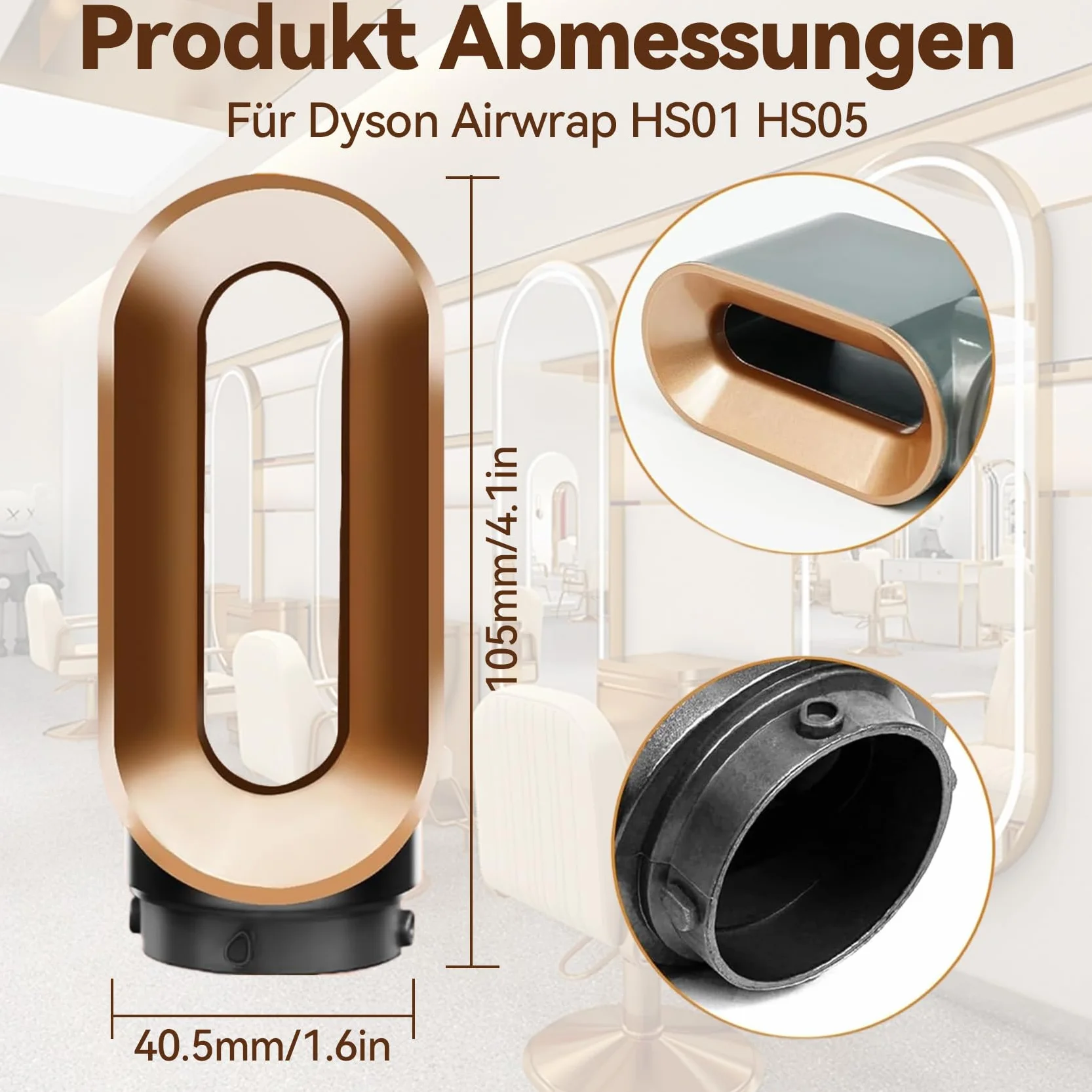 Nasadka do suszarki wstępnej do HS01 HS05 do dysz do suszarki Dyson Airwrap, akcesoria zamienne