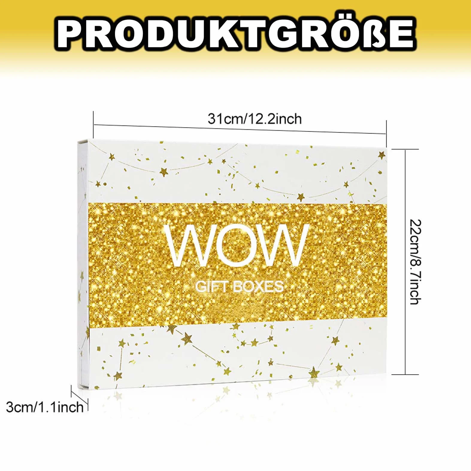 EONFAVE Beauty kalendarz adwentowy 2025, 24 sztuki, zestaw do makijażu, kalendarz adwentowy 2025, dla kobiet, zestaw do makijażu dla najlepszego zestawu prezentowego, ekskluzywne kosmetyki, z kredką