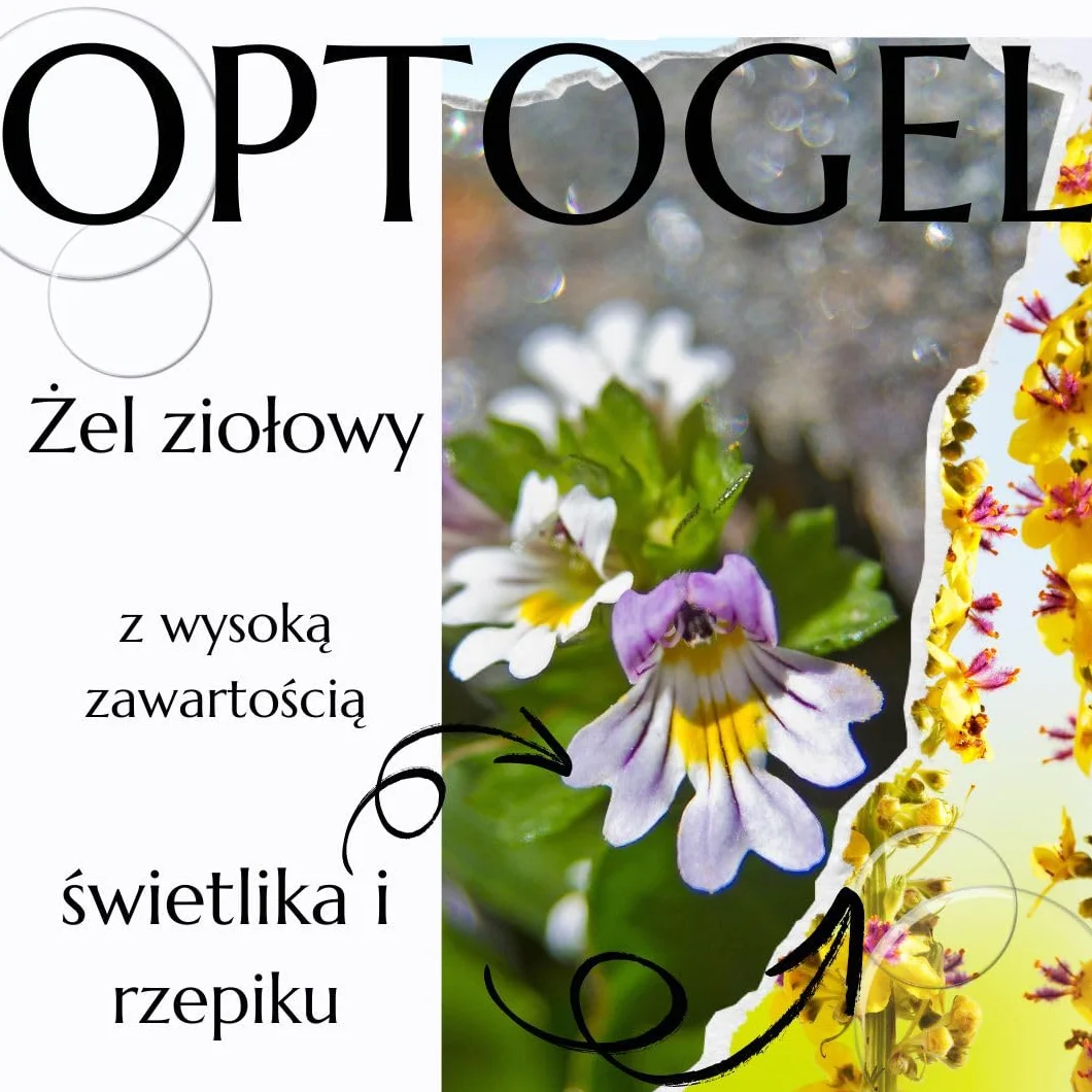 Green Idea OPTOGEL żel pod oczy z pantenolem 50 ml na zmęczone i suche oczy