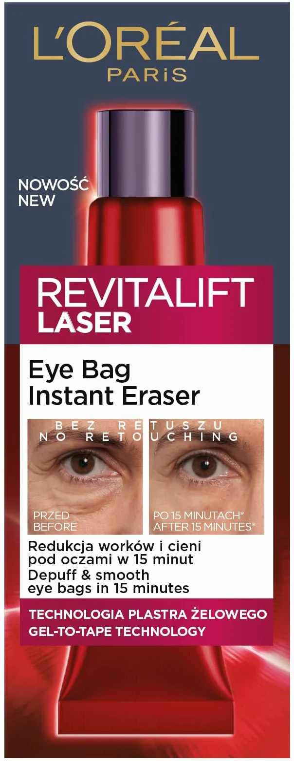 L'Oréal Paris Revitalift Laser Eye Bag Instant Eraser 15ml