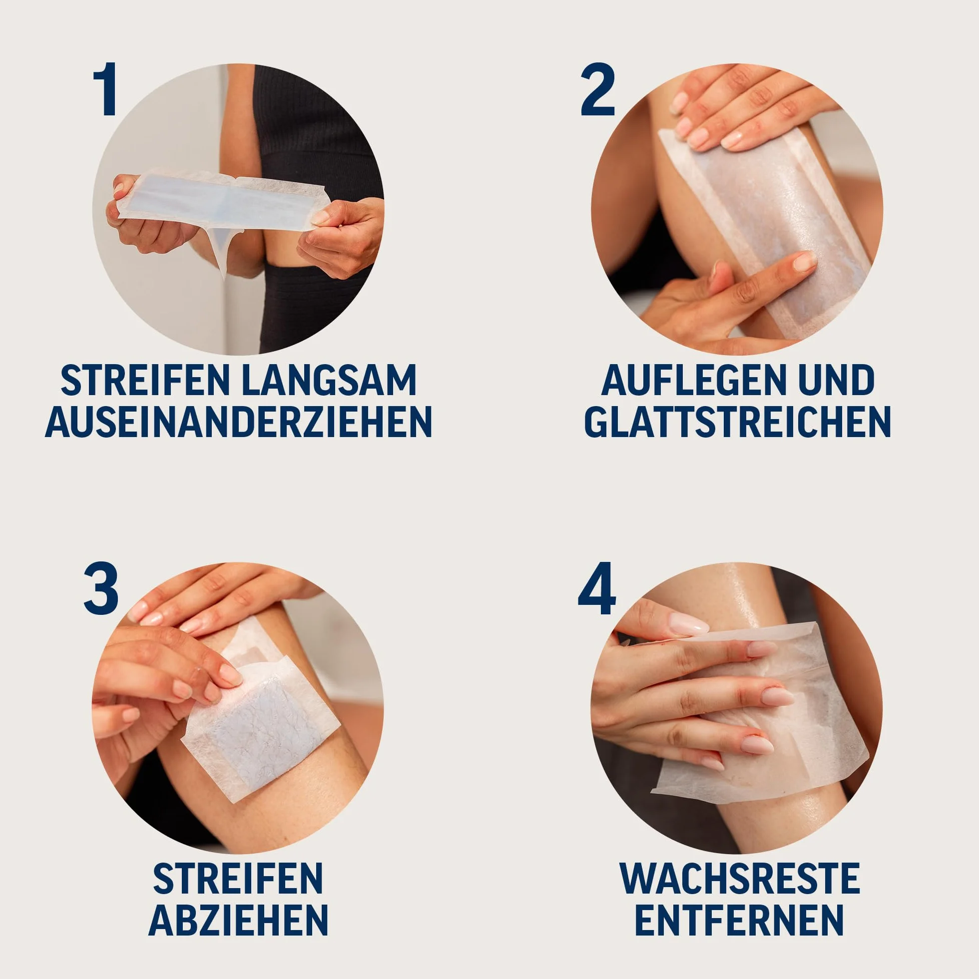 Veet Expert paski wosku zimnego do ciała i nóg – paski woskowe do usuwania włosów do wszystkich rodzajów skóry, w tym skóry wrażliwej – 20 podwójnych pasków = 40 pasków
