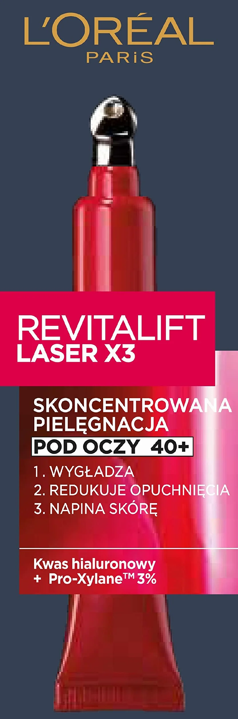 L'Oreal Paris Revitalift Laser X3 Zaawansowana Pielęgnacja Anti-Age Pod Oczy 15Ml