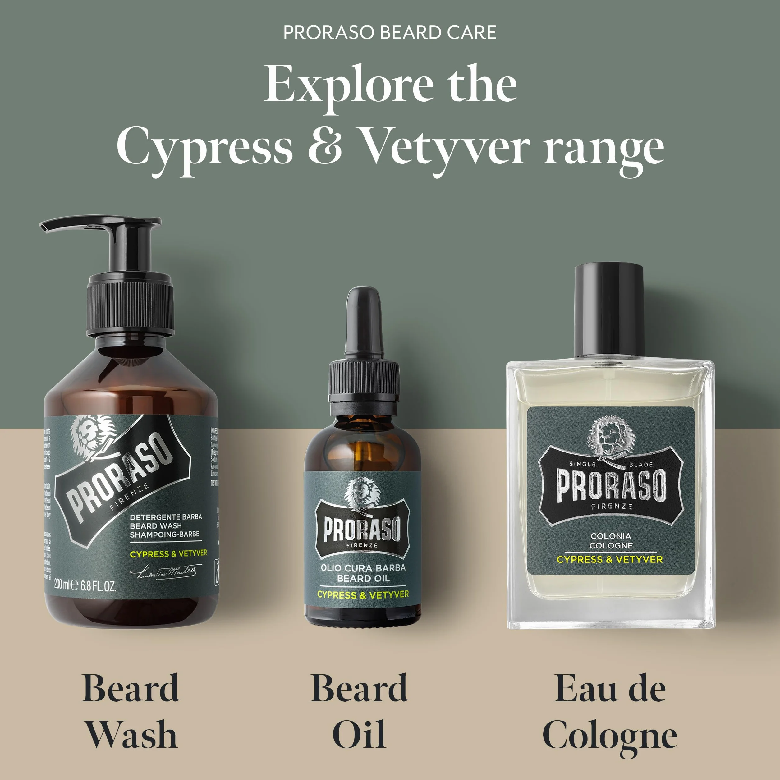 Proraso Woda kolońska Cypress & Vetyver 100 ml