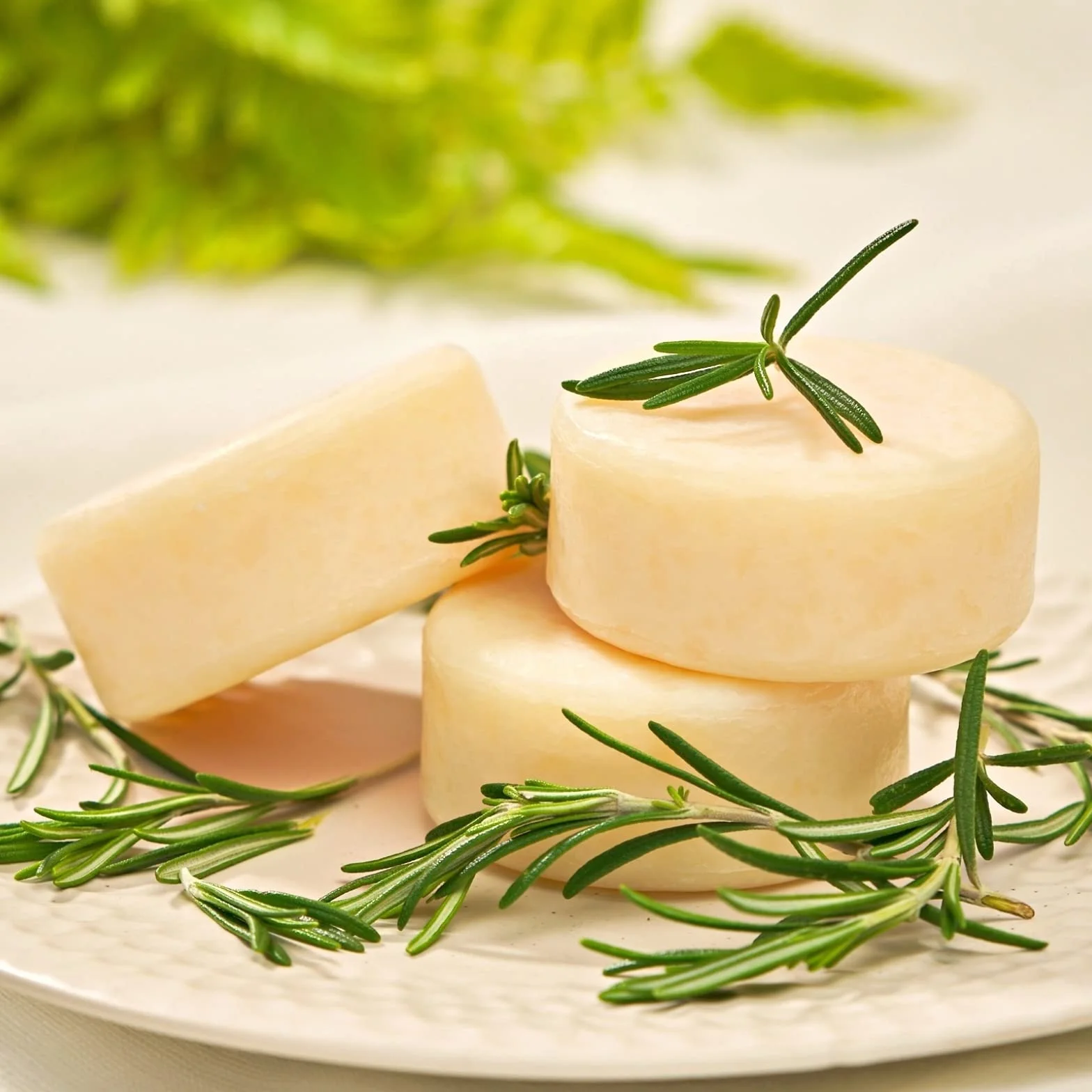 Zero Waste naturalne mydło do naczyń, opakowanie zbiorcze 3 bary - wszystkie naturalne organiczne stałe mydło w kostkach - wegańskie materiały do mycia naczyń - przyjazne dla środowiska opakowanie bez