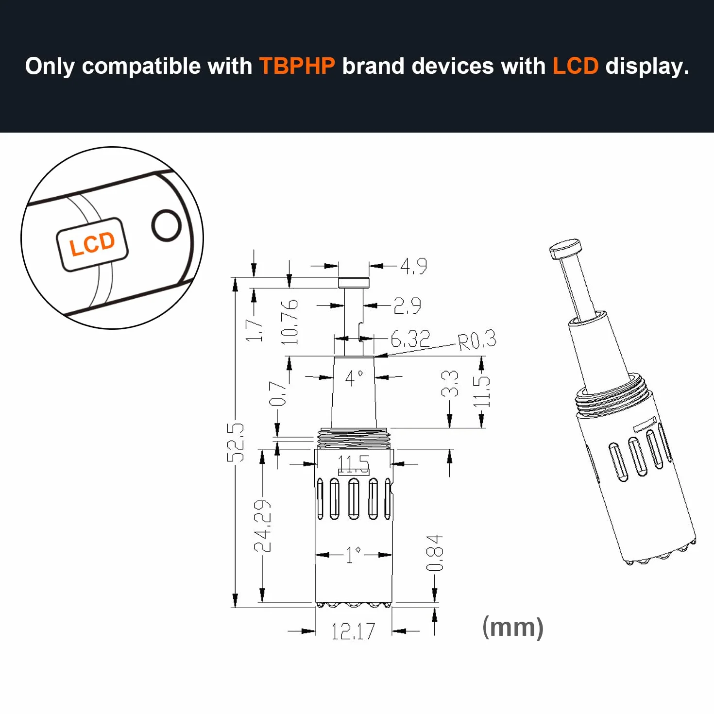 KARTRIDŻE IGŁY MODUŁ TBPHP DERMAPEN M1,P20RL,P10,P20 (okrągły nano-10 pcs)