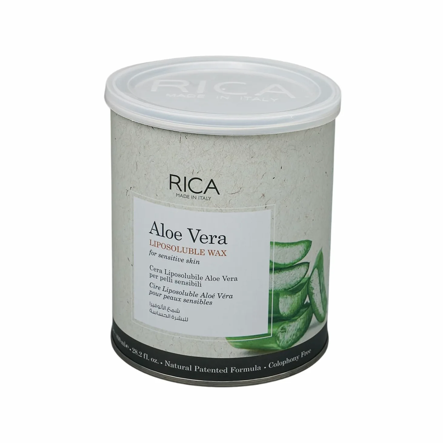 Rica Wosk rozpuszczalny w tłuszczach aloes do skóry wrażliwej 800 ml