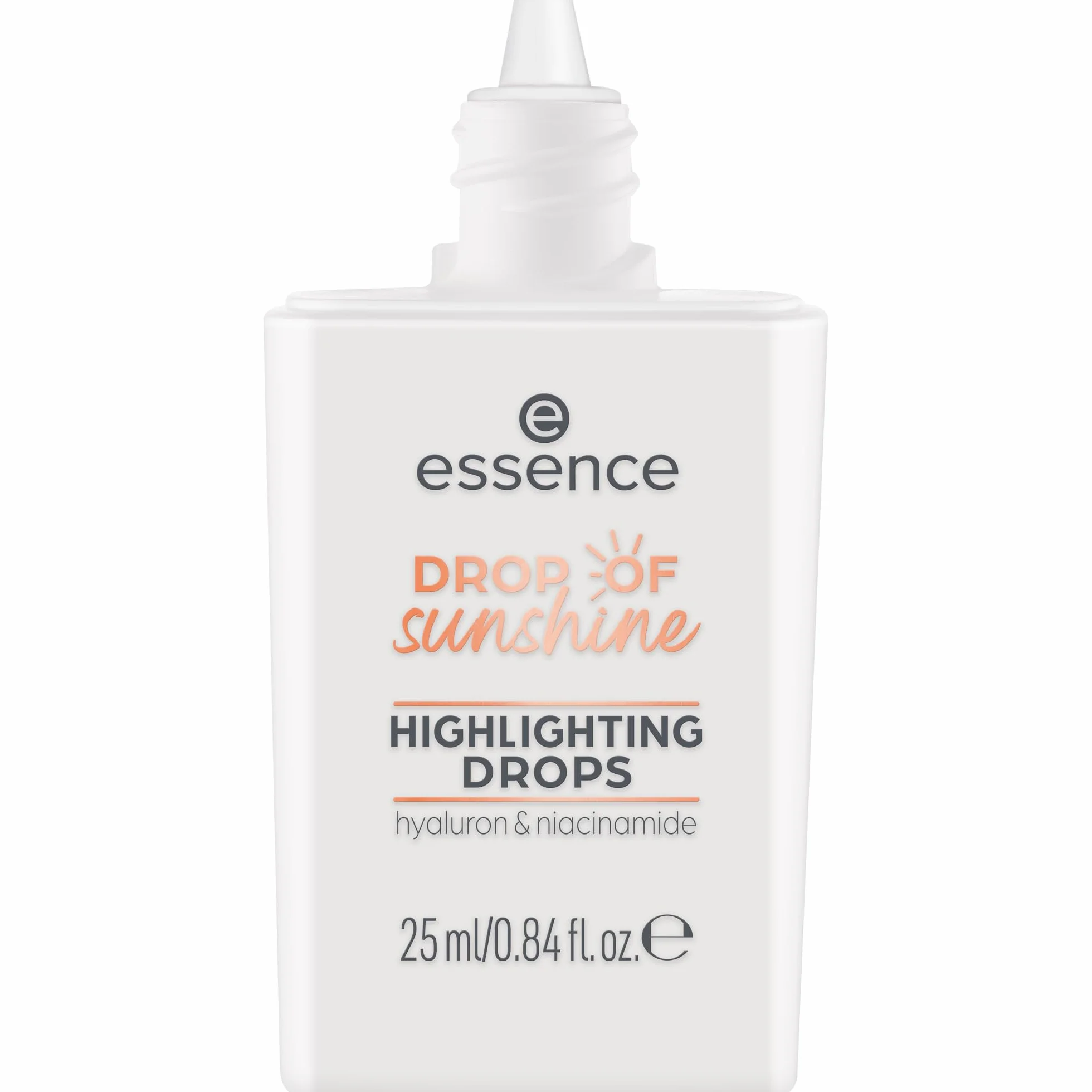 essence Kropelki rozświetlające DROP OF sunshine, nawilżanie, opieka, naturalny, błyszczący (25ml)