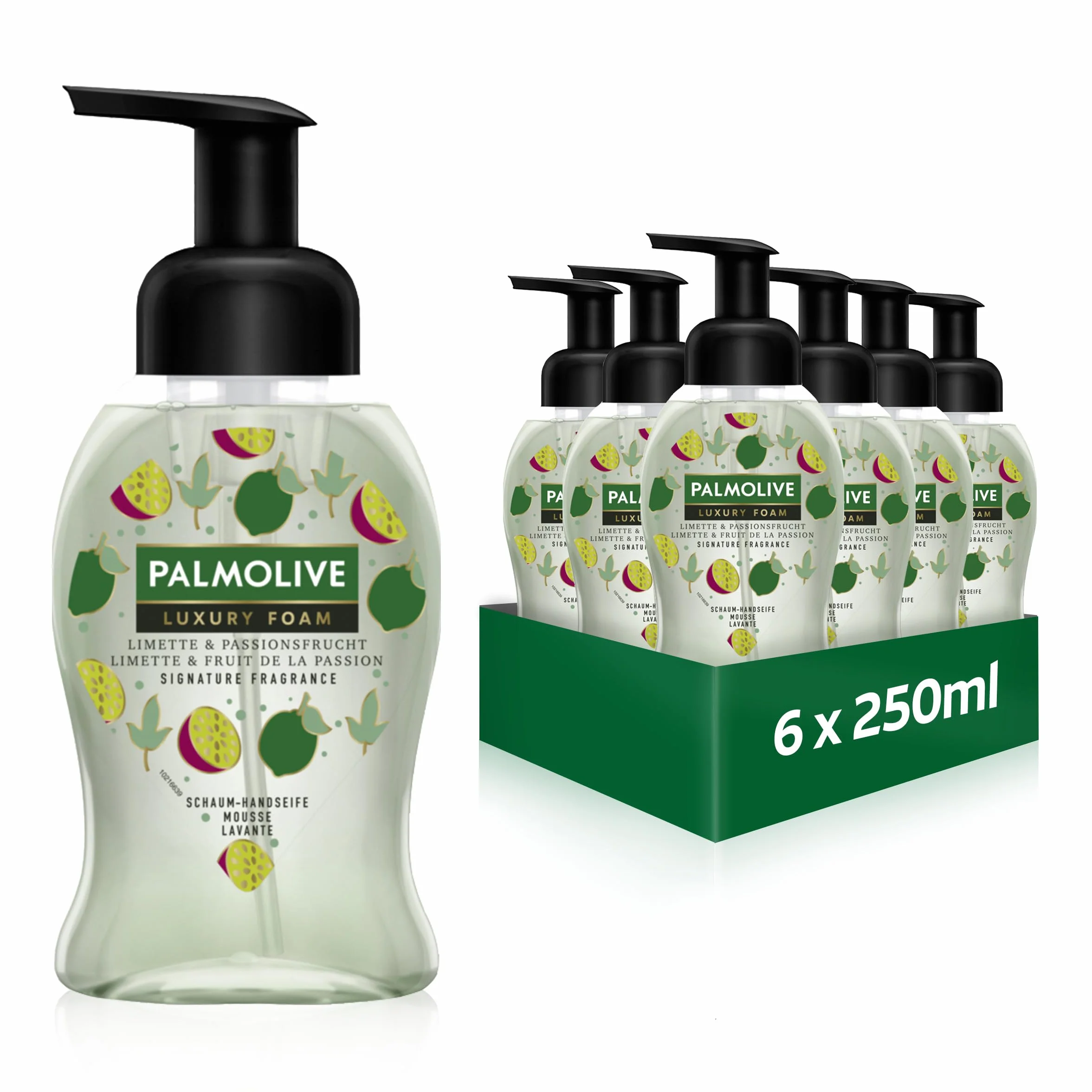 Mydło ręczne z pianki palmolive dawcy wapna 6x250 ml