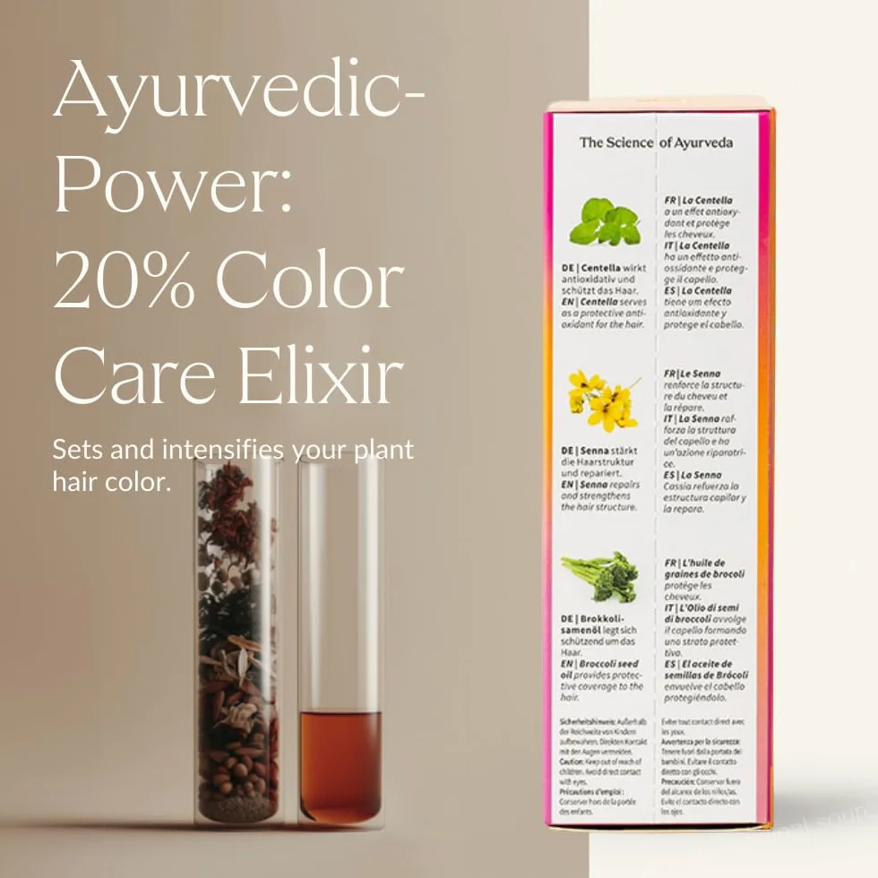 khadi COLOR CARE Ajurwedyjski olejek do włosów, kuracja utrwalająca kolor, ochrona UV, 50ml