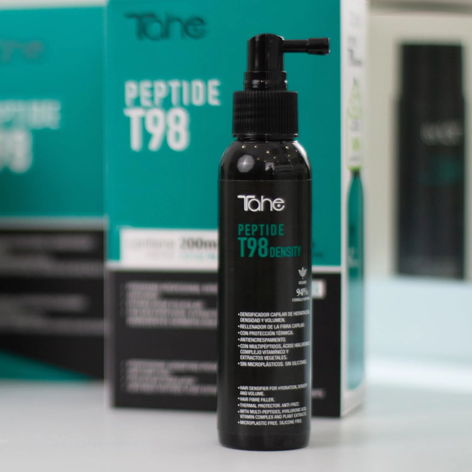 Tahe Peptide T98 Krem do stylizacji zagęszczający włosy Density zapewnia nawilżenie, gęstość i objętość, 125 ml