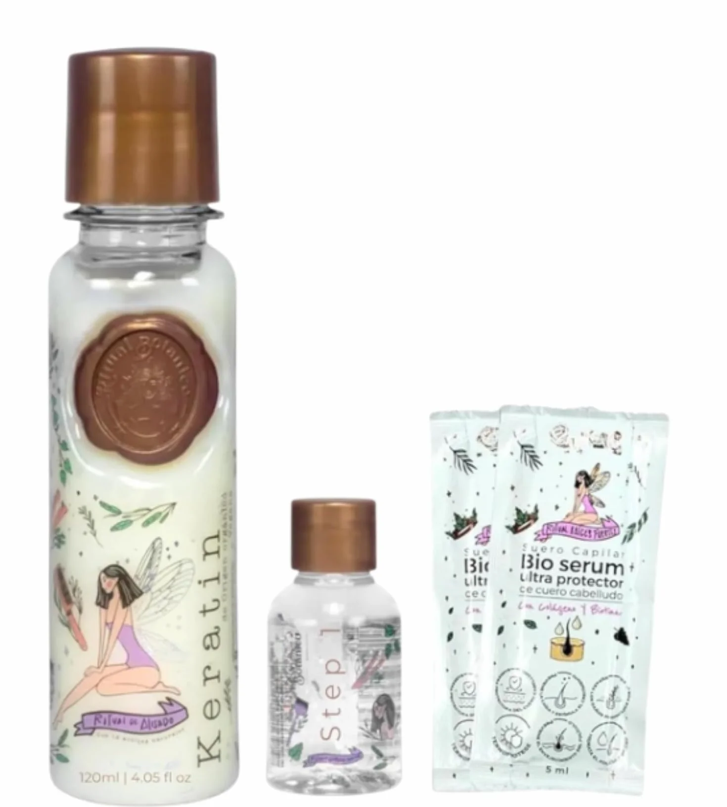MAIKE AMOUR Keratina RITUAL BOTANICO 120 ml zabieg keratynowy z olejkami i aminokwasami