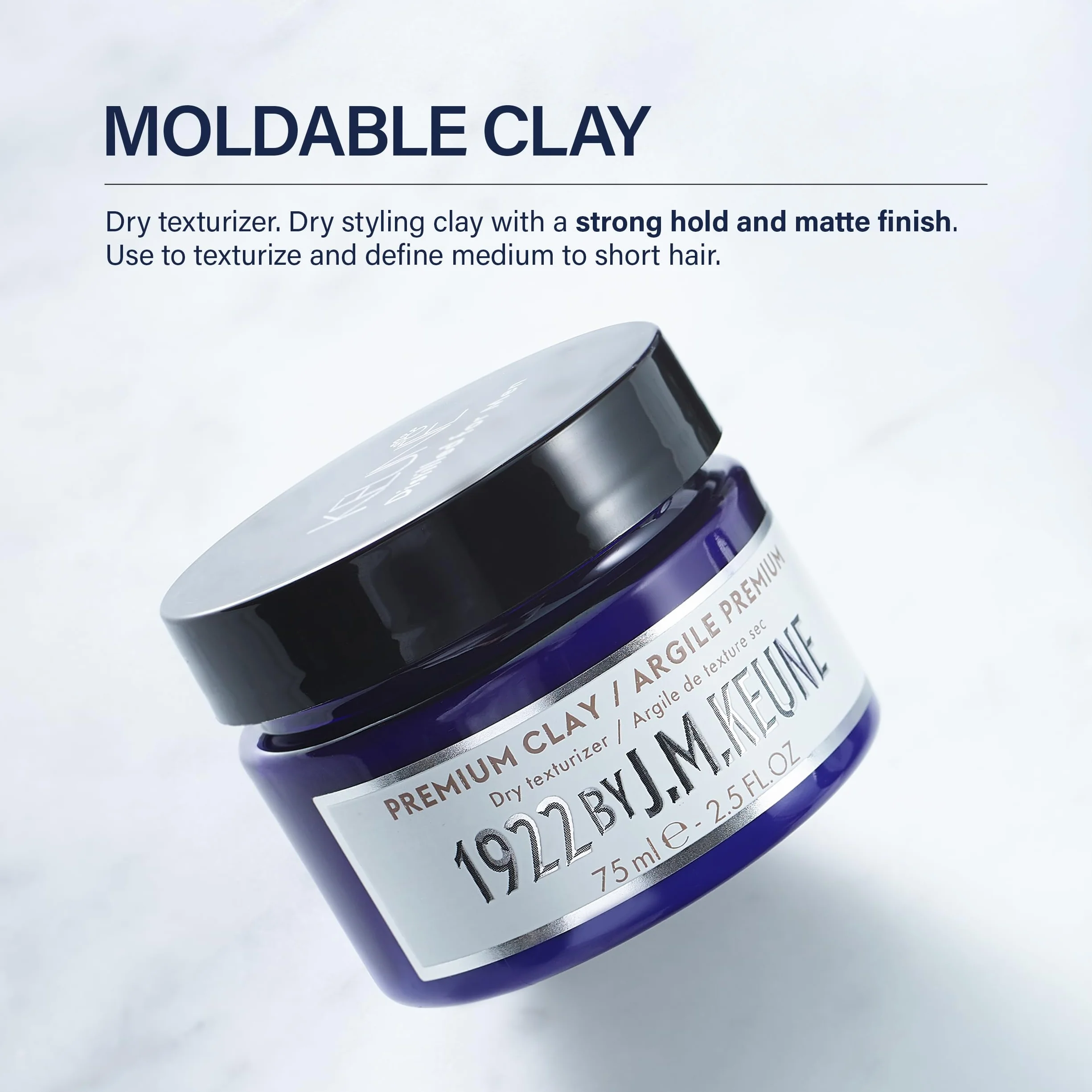KEUNE 1922 By JM Keune Moldable Clay 75 ml