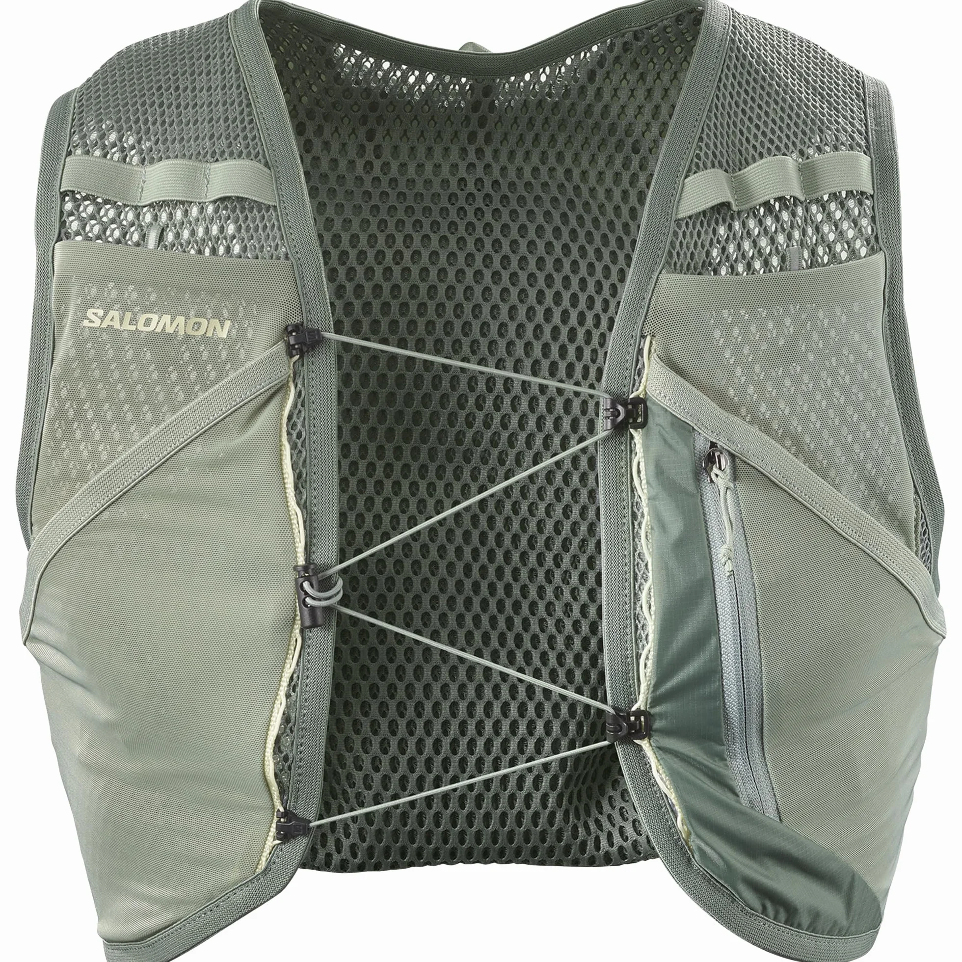 Salomon Active Skin 4 kompatybilna z piersiami unisex kamizelka do biegania szlak turystyczny, 4 l, precyzyjne dopasowanie, łatwy dostęp, precyzyjne dopasowanie i zoptymalizowane przechowywanie,