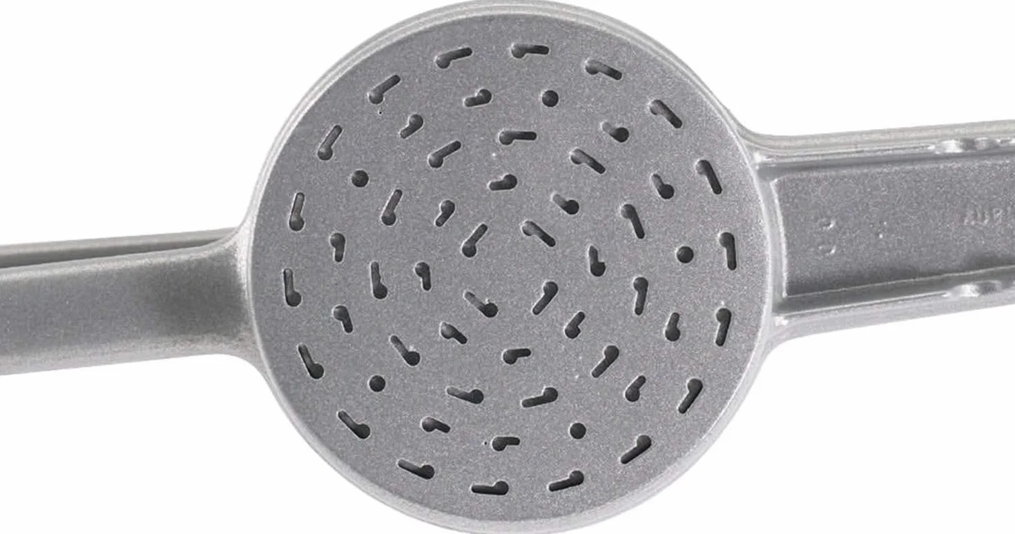 Westmark Prasa do ziemniaków i makaronu, Specjalne oczka do wyrobu domowego makaronu, Odlew aluminiowy, Długość: 41 cm, Spätzlepress, Srebrna, 61202260