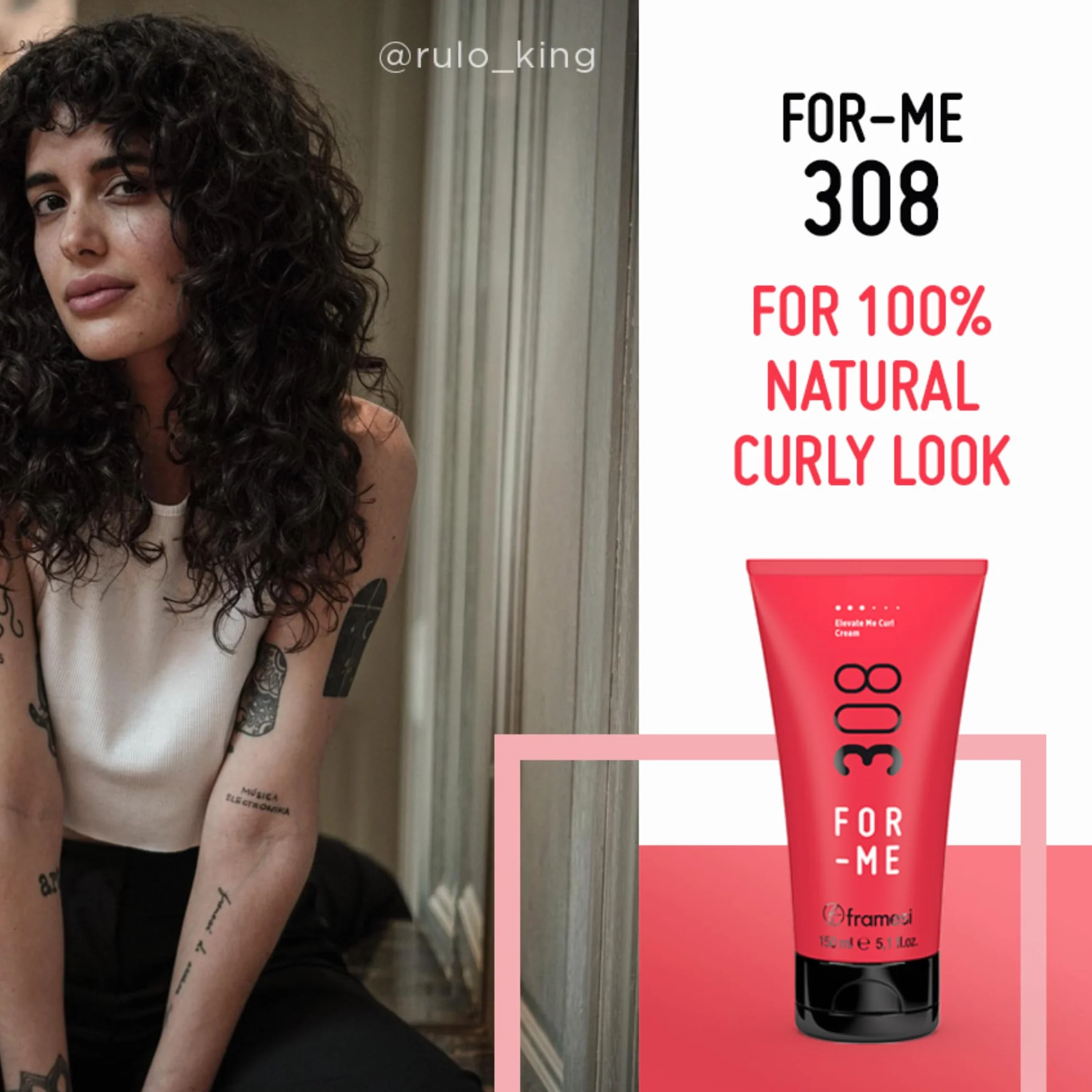 Framesi For-Me 308 Elevate Me Curl Cream 150 ml