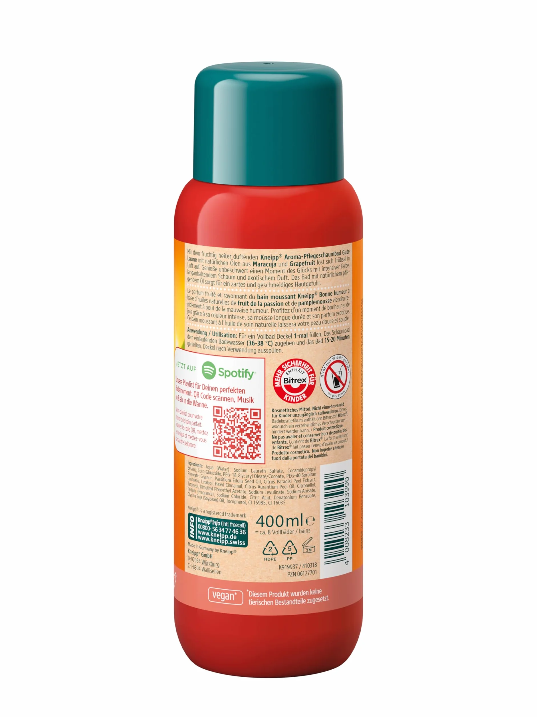Kneipp Płyn do Kąpieli, 400 ml