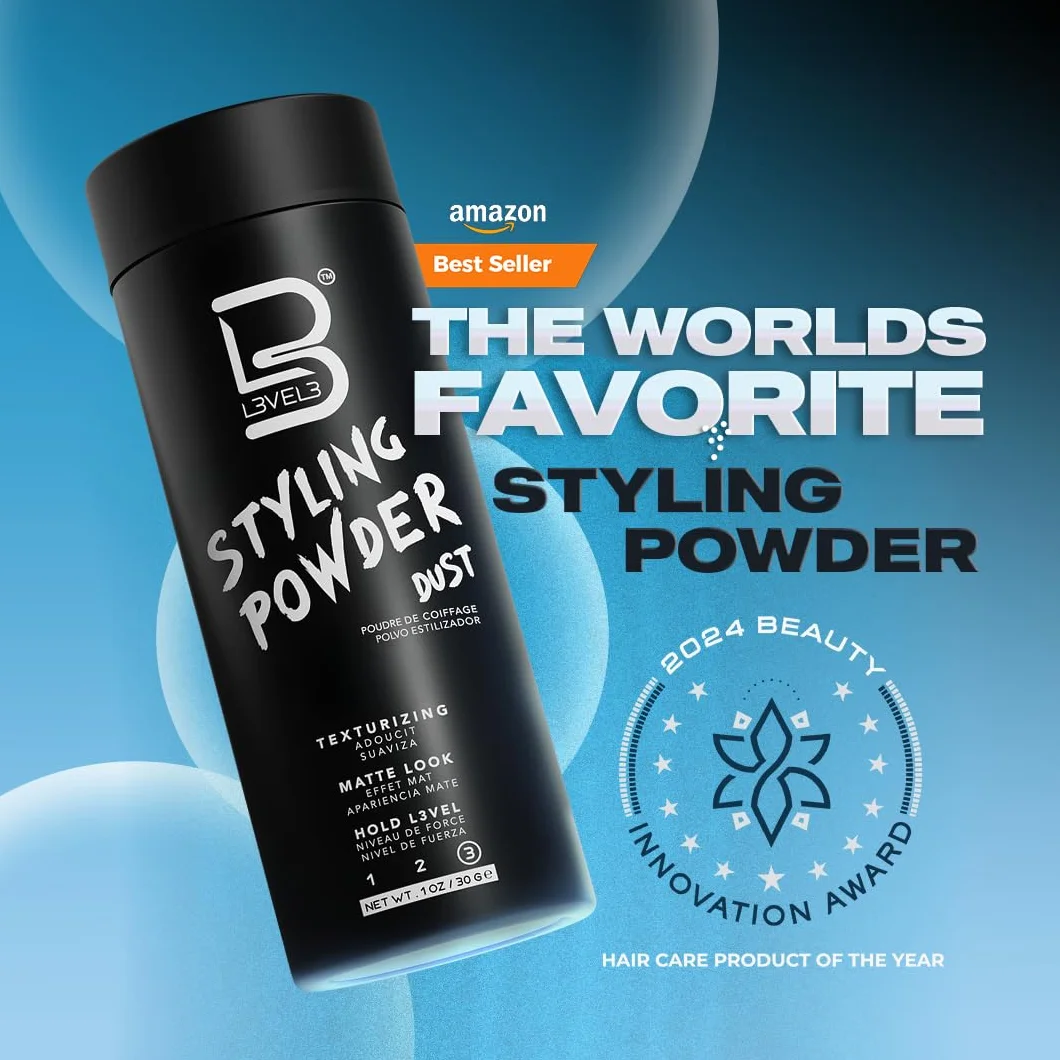 L3VEL3 puder do stylizacji dla mężczyzn 28 g Powder