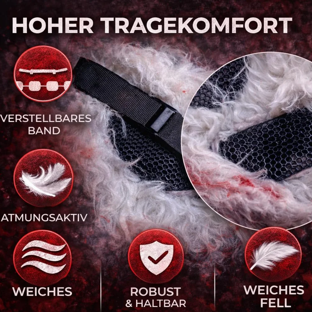 TK Gruppe Timo Klingler Maska jako dodatek do kostiumu dla kobiet i mężczyzn, dzieci i dorosłych na anonimowe Halloween, karnawał i karnawał