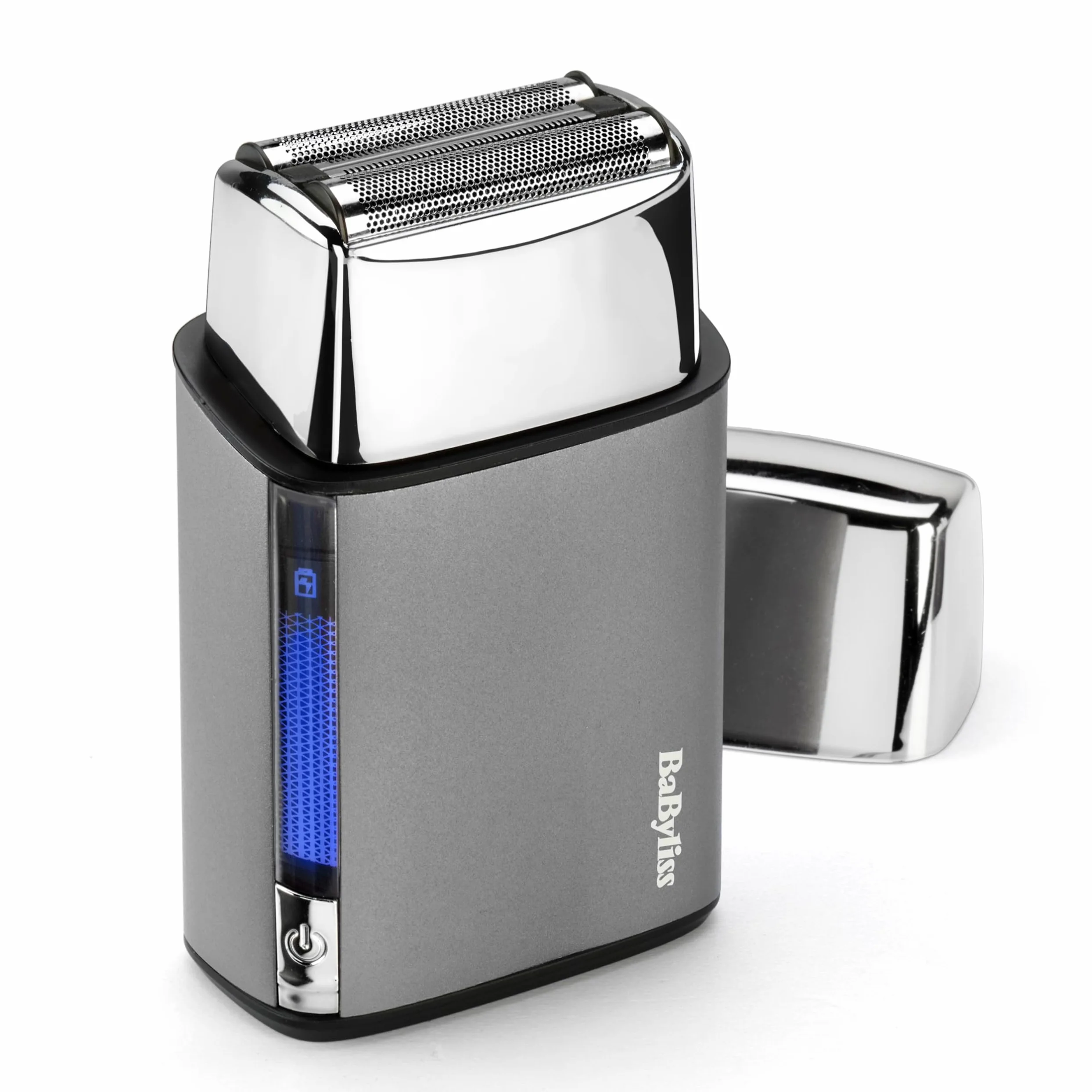 Golarka BaByliss Super‑X z podwójną folią dla mężczyzn – Ultra gładkie wykończenie, podwójne folie ze stali japońskiej, bezprzewodowa lithium‑ion, Wet & Dry IPX7, ładowanie USB‑C, FS996DE