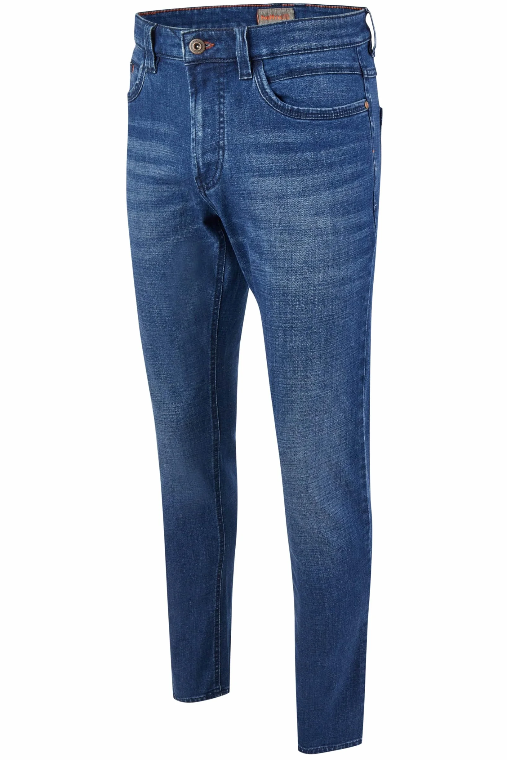Hattric Hattric jeansy męskie cross denim harris - Proste dżinsy Mężczyźni
