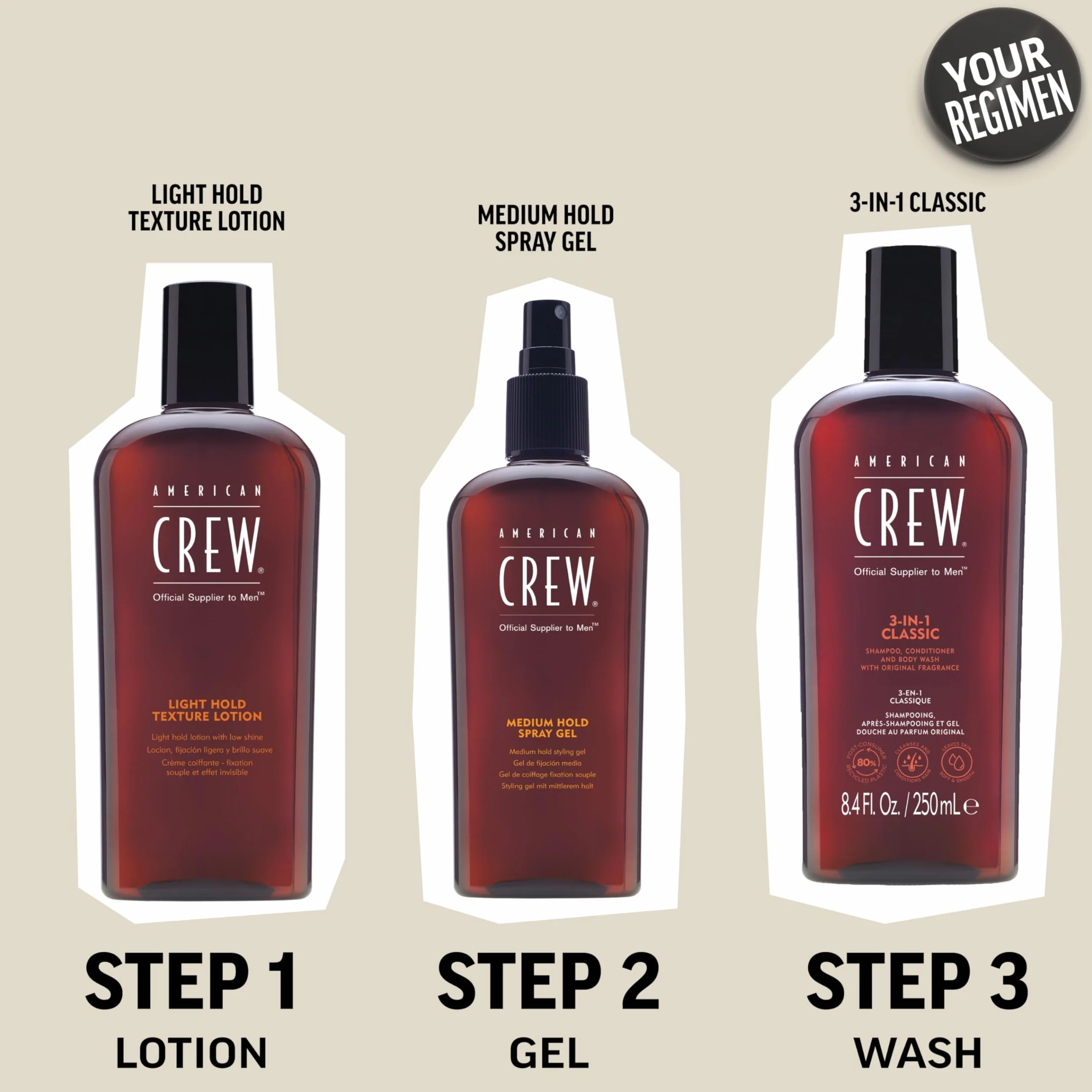 American Crew Prep and Prime Tonic dla mężczyzn tonik 238 ml