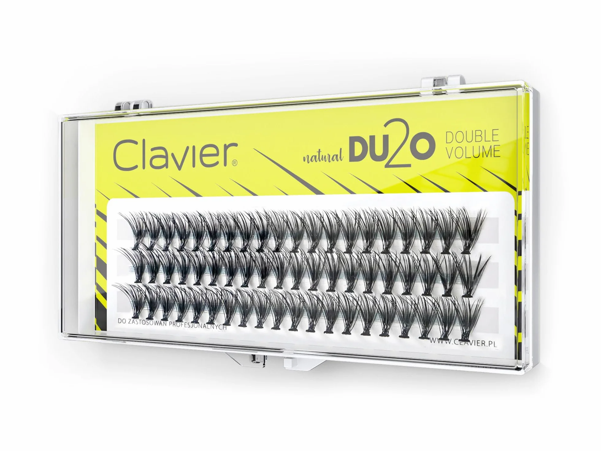 Kępki Rzęsy Clavier DU2O Double Volume 8 mm