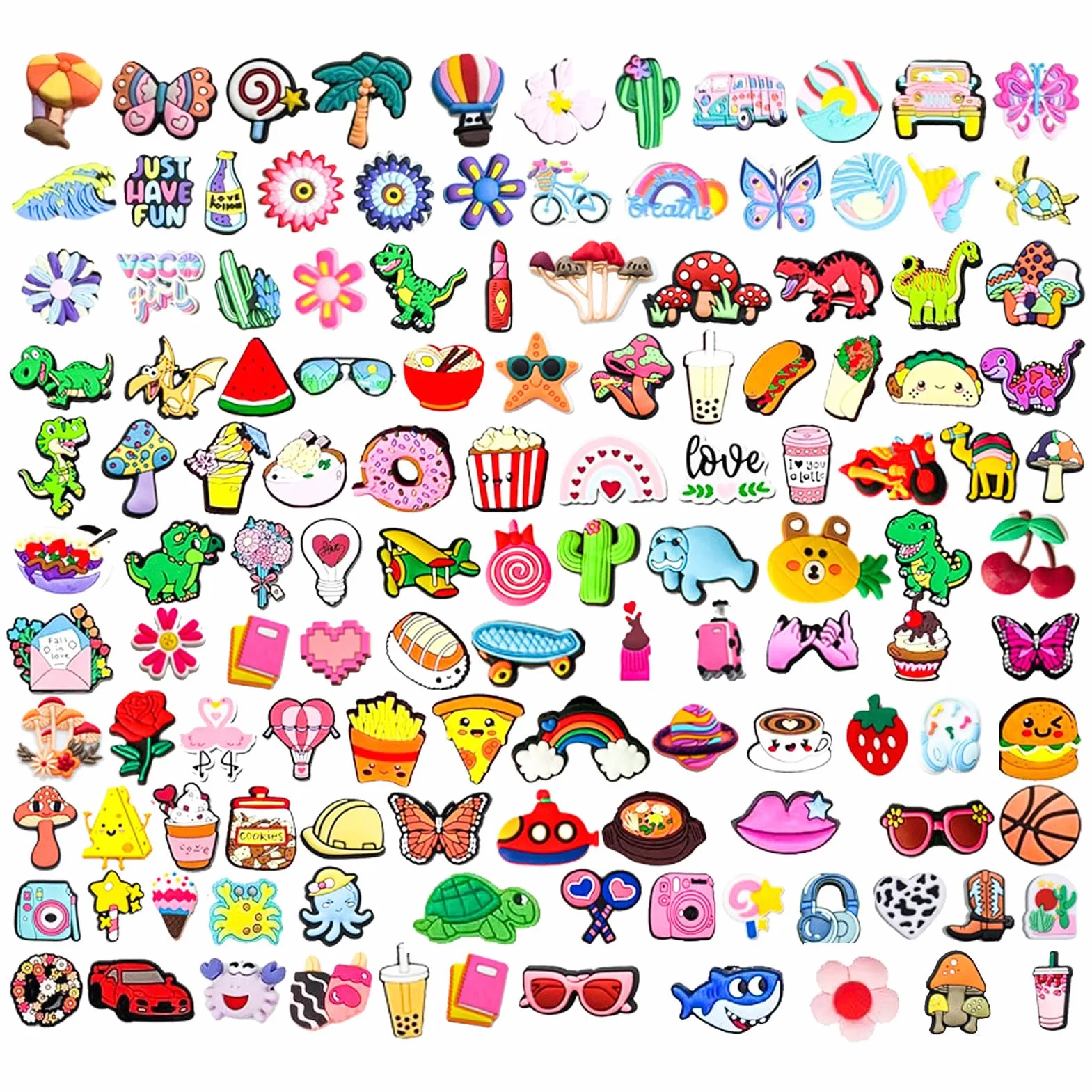 Charms do butów, charms dla dzieci, dekoracja do butów z kreskówki, zawieszki z PCW, charms dla dzieci, chodaki, bransoletki dla małych dzieci, dekoracja chodaków dla dziewczynek i chłopców