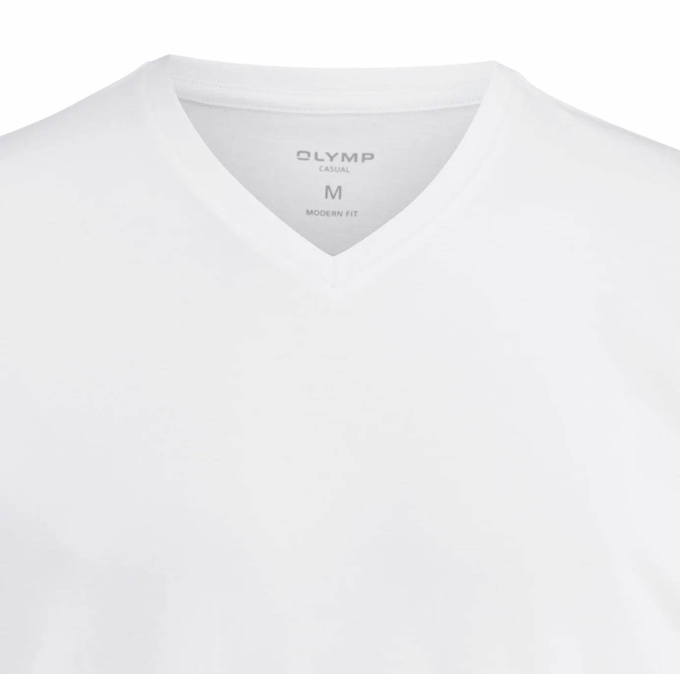 OLYMP Męskie podkoszulki, 3 sztuki, jednokolorowe, 924 t-shirty, nowoczesne dopasowanie