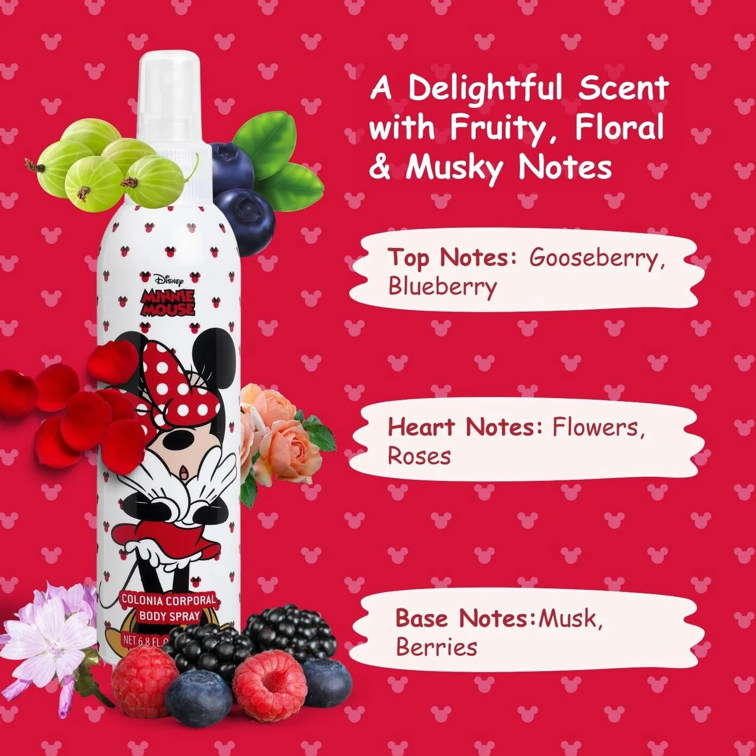 DISNEY Minnie Body Spray 200 ml