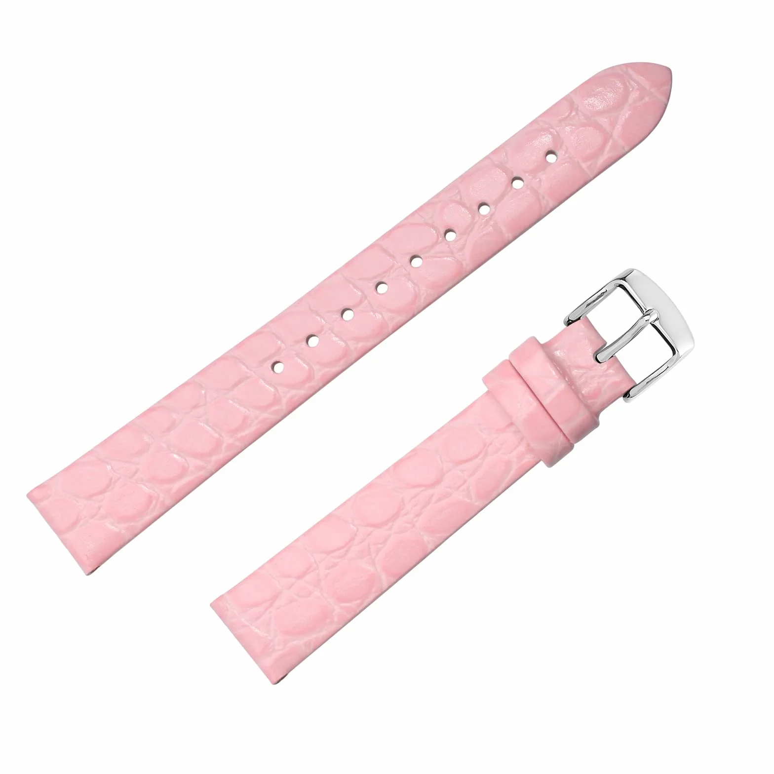 BISONSTRAP Skórzane paski do zegarka, miękkie paski zastępcze z polerowaną klamrą, 12 mm, 14 mm, 16 mm, 18 mm, 19 mm, 20 mm
