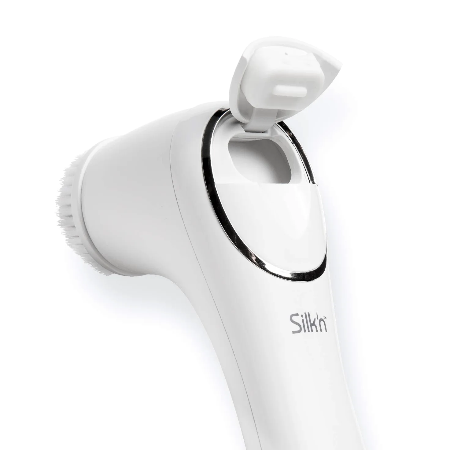 Silk'n Fresh – szczotka do oczyszczania twarzy z dozownikiem do balsamu do czyszczenia twarzy i masażu skóry