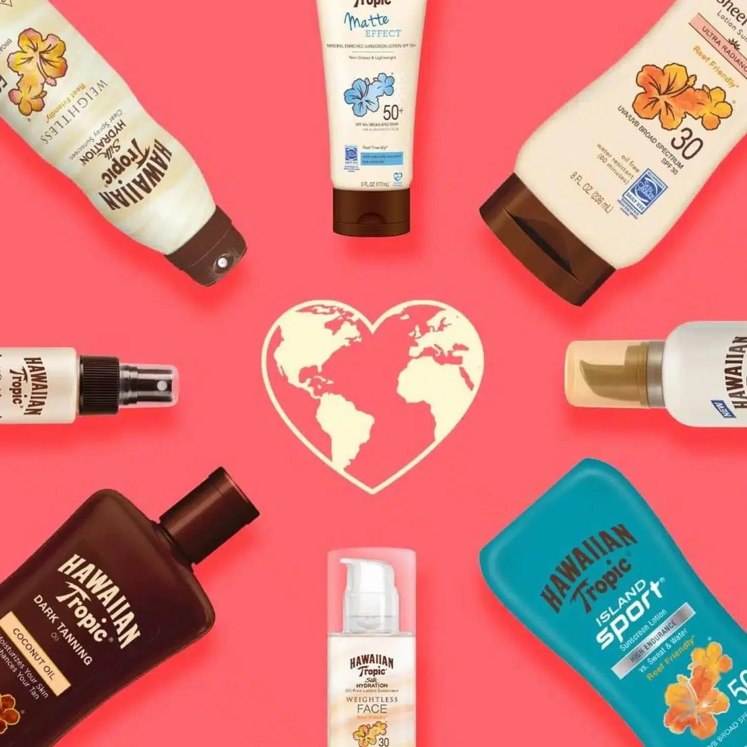 Hawaiian Tropic Island Glow Tropical Tanning Oil złota do opalania bez ochrony