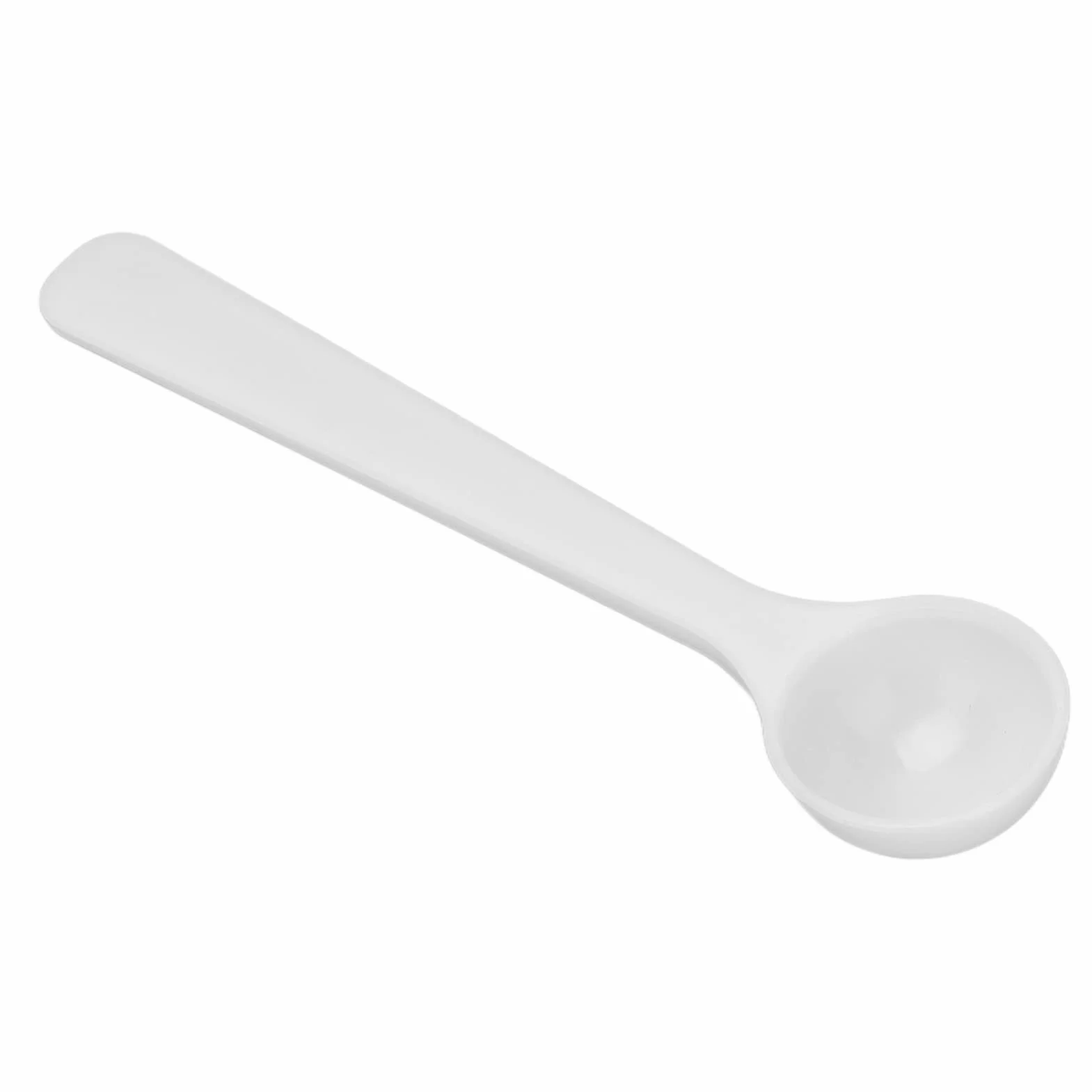 Łyżki Pomiarowe,100 Szt. Plastikowa Łyżka do Nawozu 2 ml/1G Odporność Na Wysoką Temperaturę Łyżka Pomiarowa Mikro Miarki Mini Miarki do Ogrodnictwa Nawożenie Kuchnia Gotowanie Pieczenie
