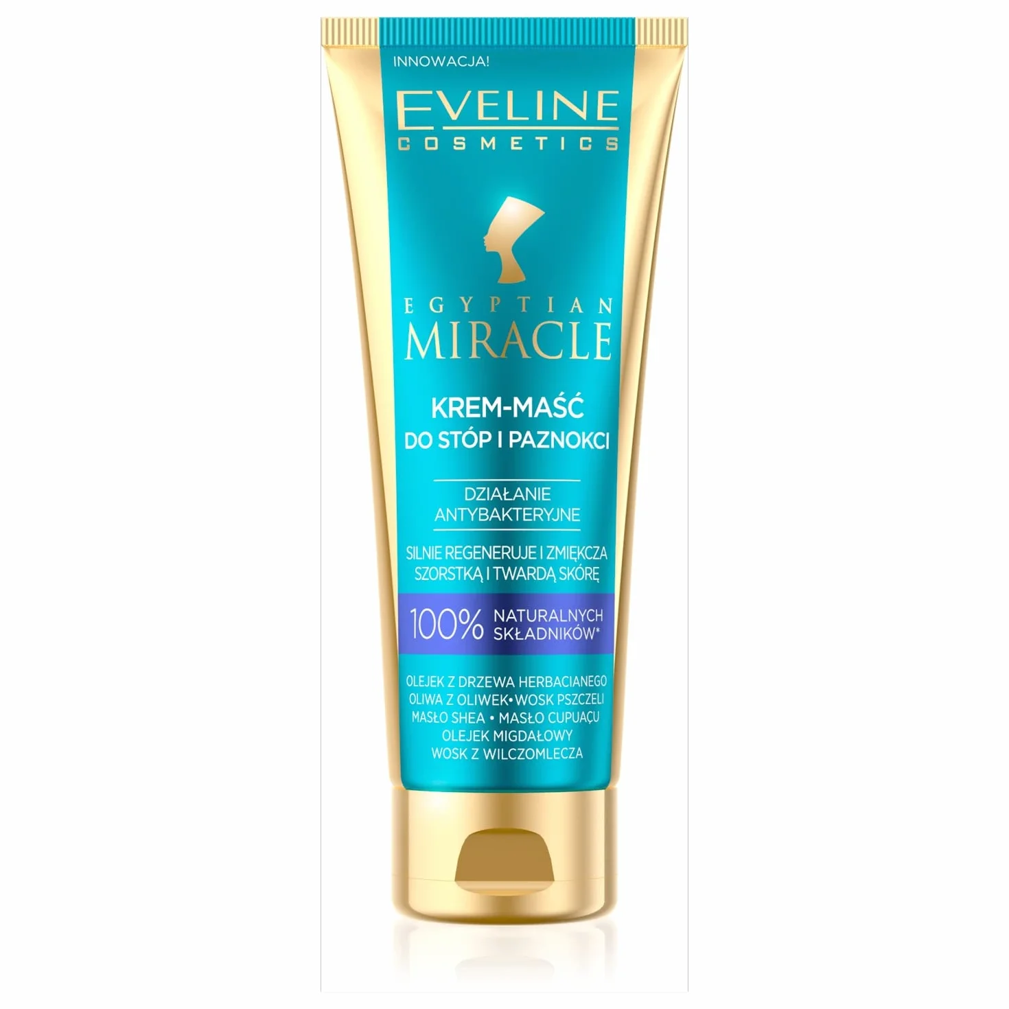 Eveline Cosmetics Egyptian Miracle Krem-maść do stóp i paznokci 50 ml
