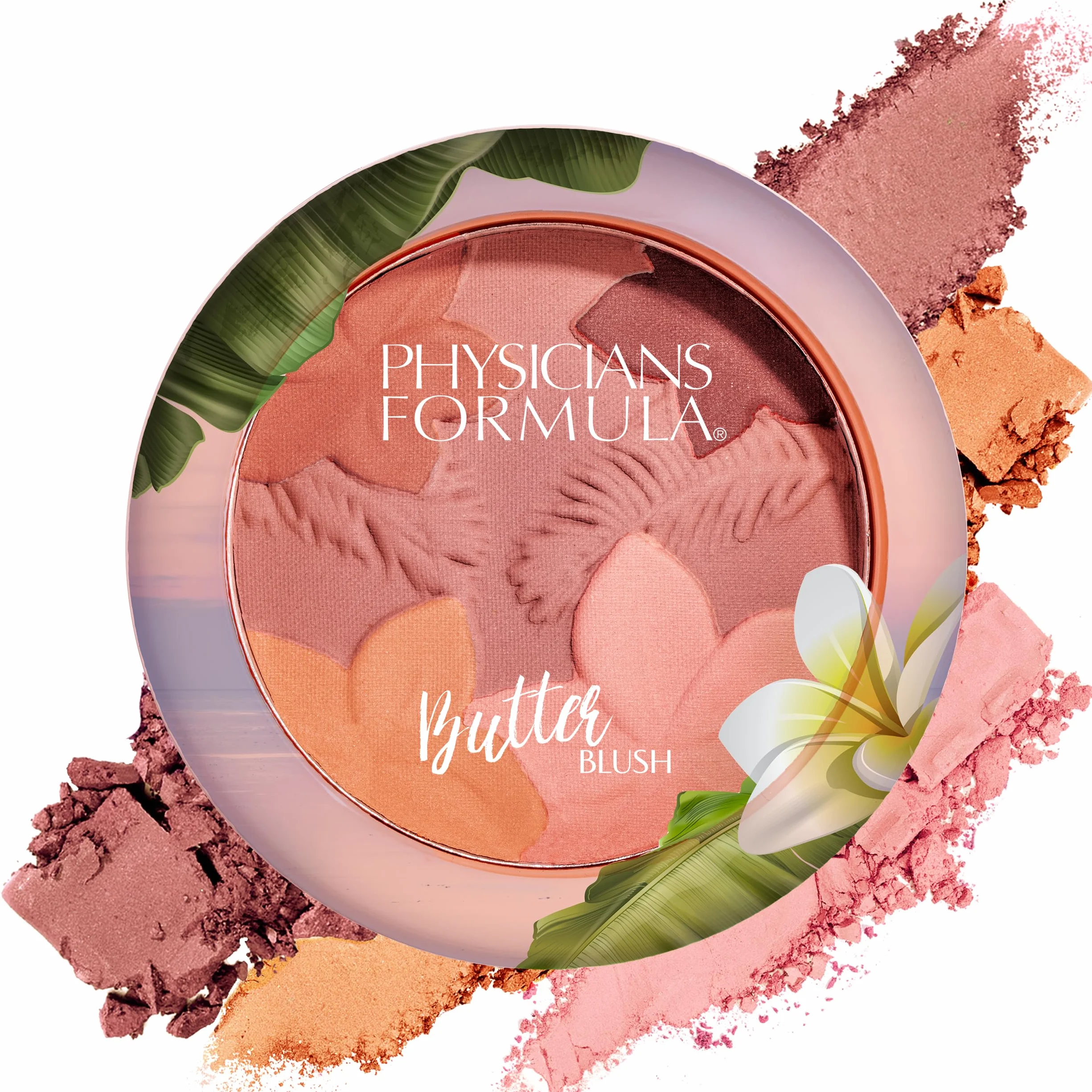 Physicians Formula Matowy Róż Monoi Butter, Puder Róż z Kremową i Miękką Teksturą wzbogacony Monoi i Masłem Murumuru dla Jedwabistego Efektu Promiennej Miękkości, Odcień Mauvy Mattes