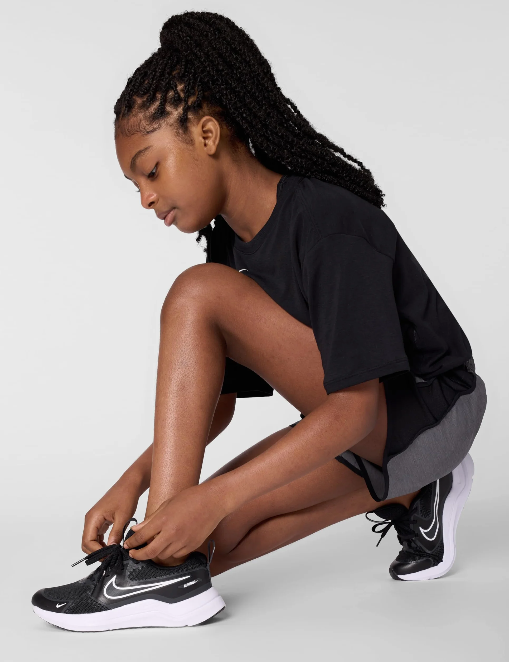 NIKE Uniseks - dzieci NOVA FLY GSSznurowane buty