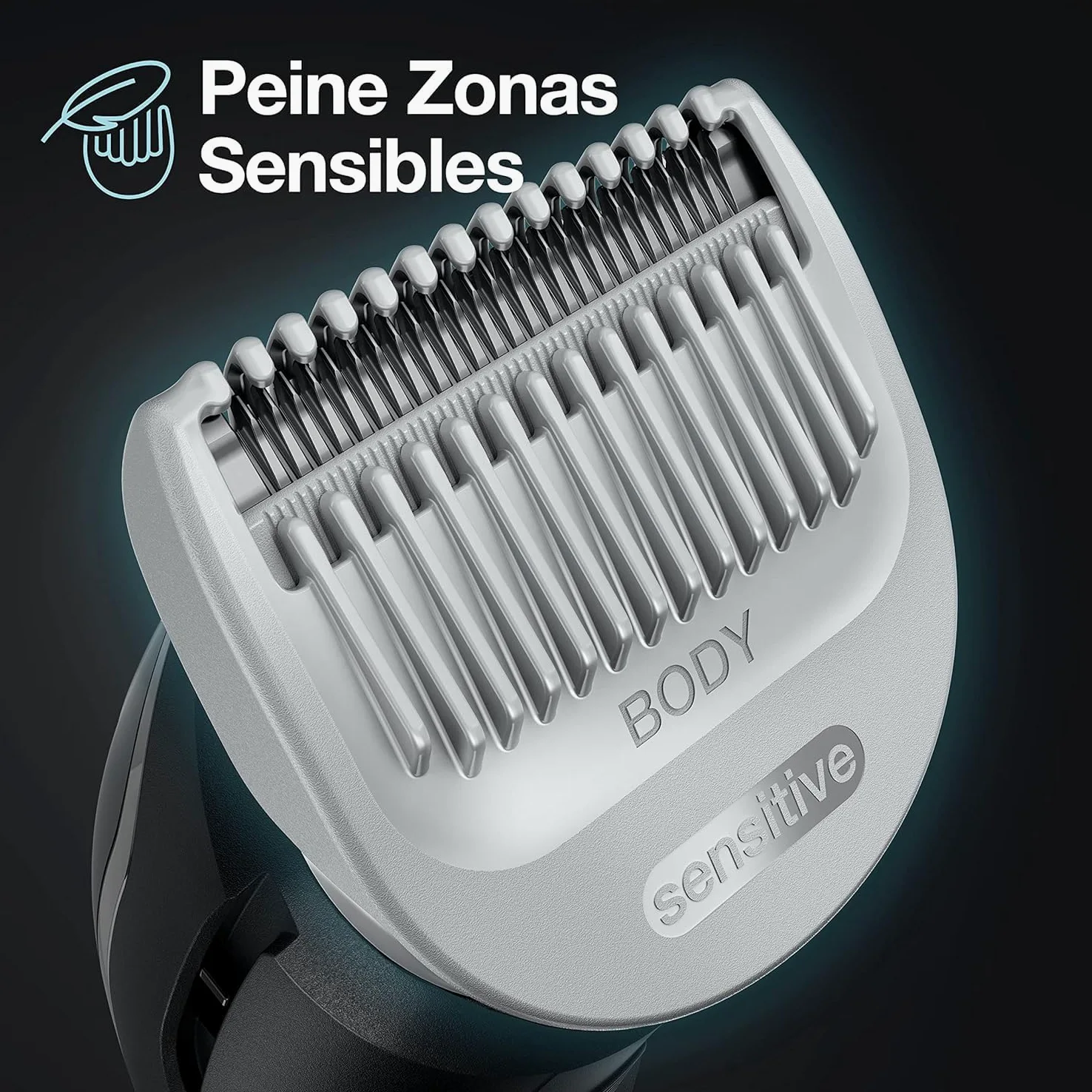 Braun Bodygroomer 5 4210201417248 Trymer do Ciała, Szary/Biały, 3 w 1