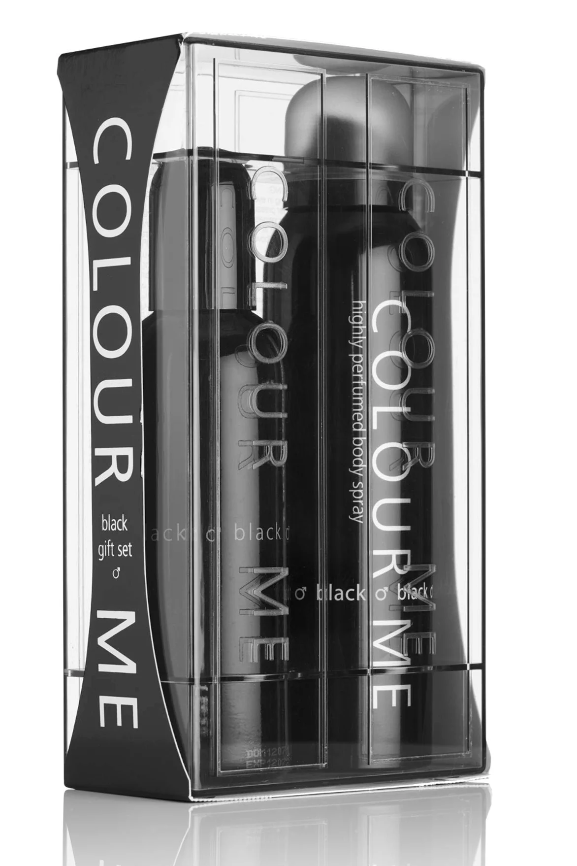 Colour Me Black – Zapach dla mężczyzn – Zestaw prezentowy 90 ml EDP/150 ml dezodorant w sprayu, Milton-Lloyd
