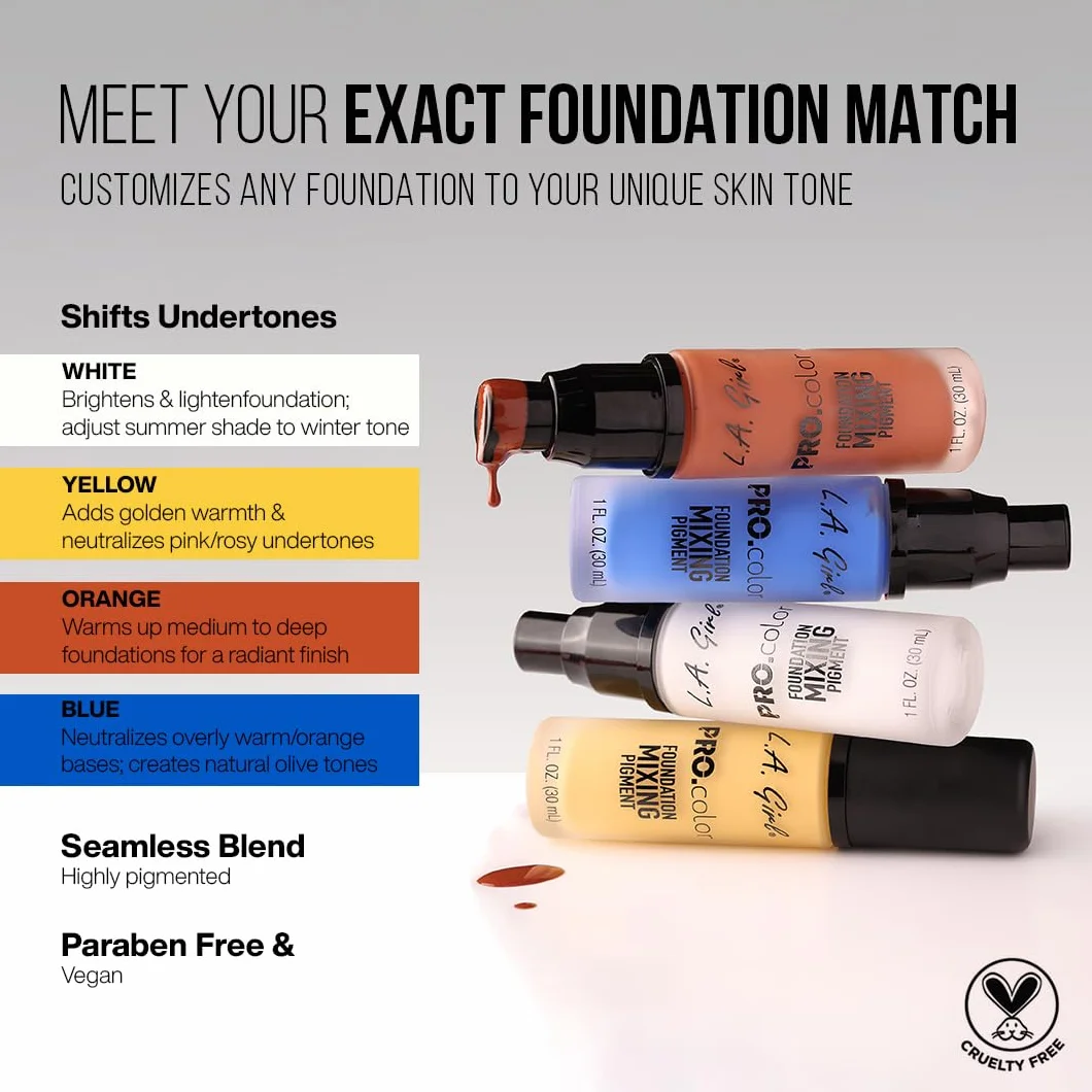 L.A. Girl Pro Color Foundation Mixing Pigment Blue 30ml