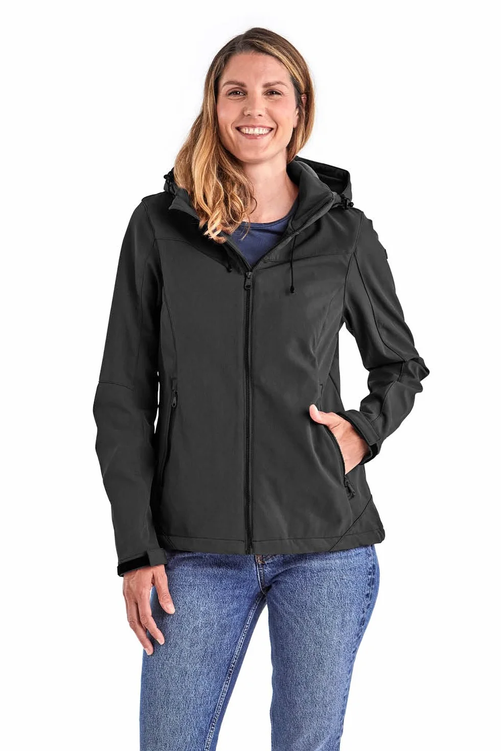 Killtec Kurtka typu softshell/kurtka outdoorowa z odpinanym kapturem Women's Damen Softshelljacke