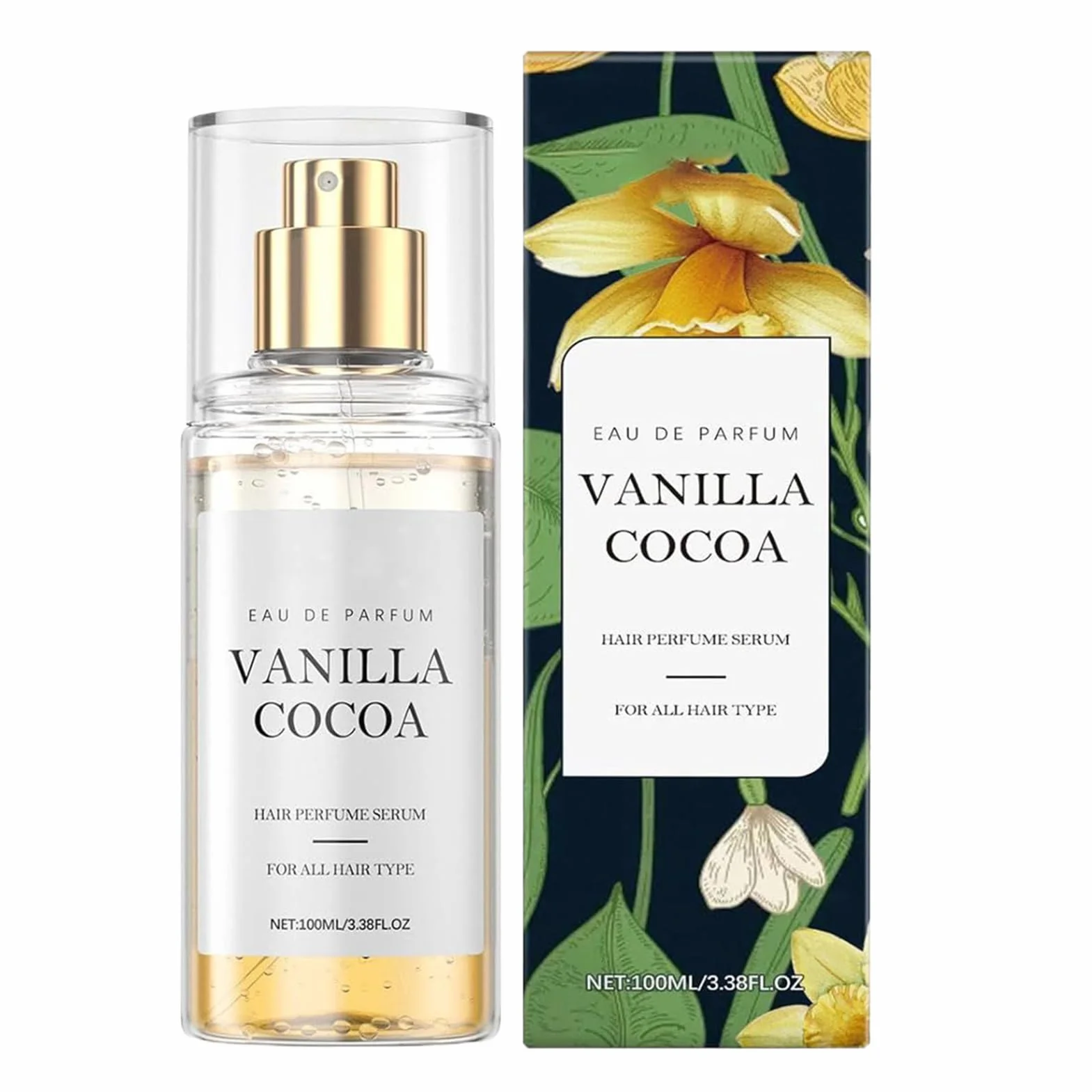 Perfumy do włosów, pielęgnujące, zapach – długo utrzymujący się zapach w sprayu dla kobiet, nastolatków, w podróży, na lato